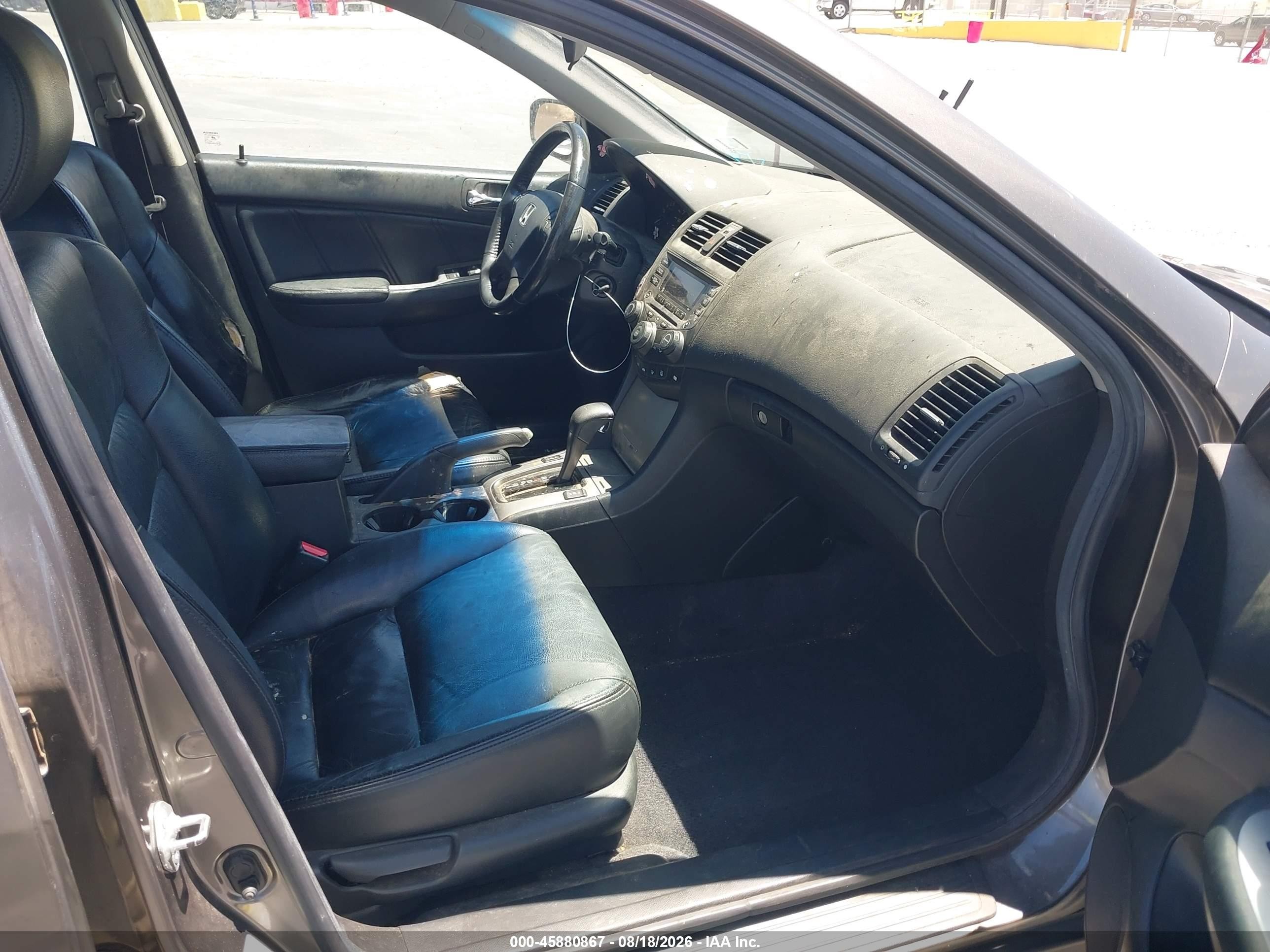 2006 Honda Accord 2.4 Ex Gray vin: 1HGCM56896A017959