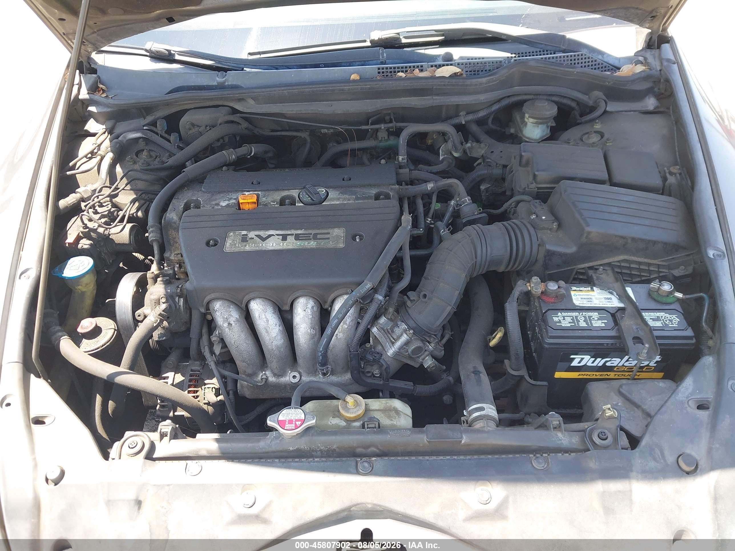 2006 Honda Accord 2.4 Ex Gray vin: 1HGCM56896A017962
