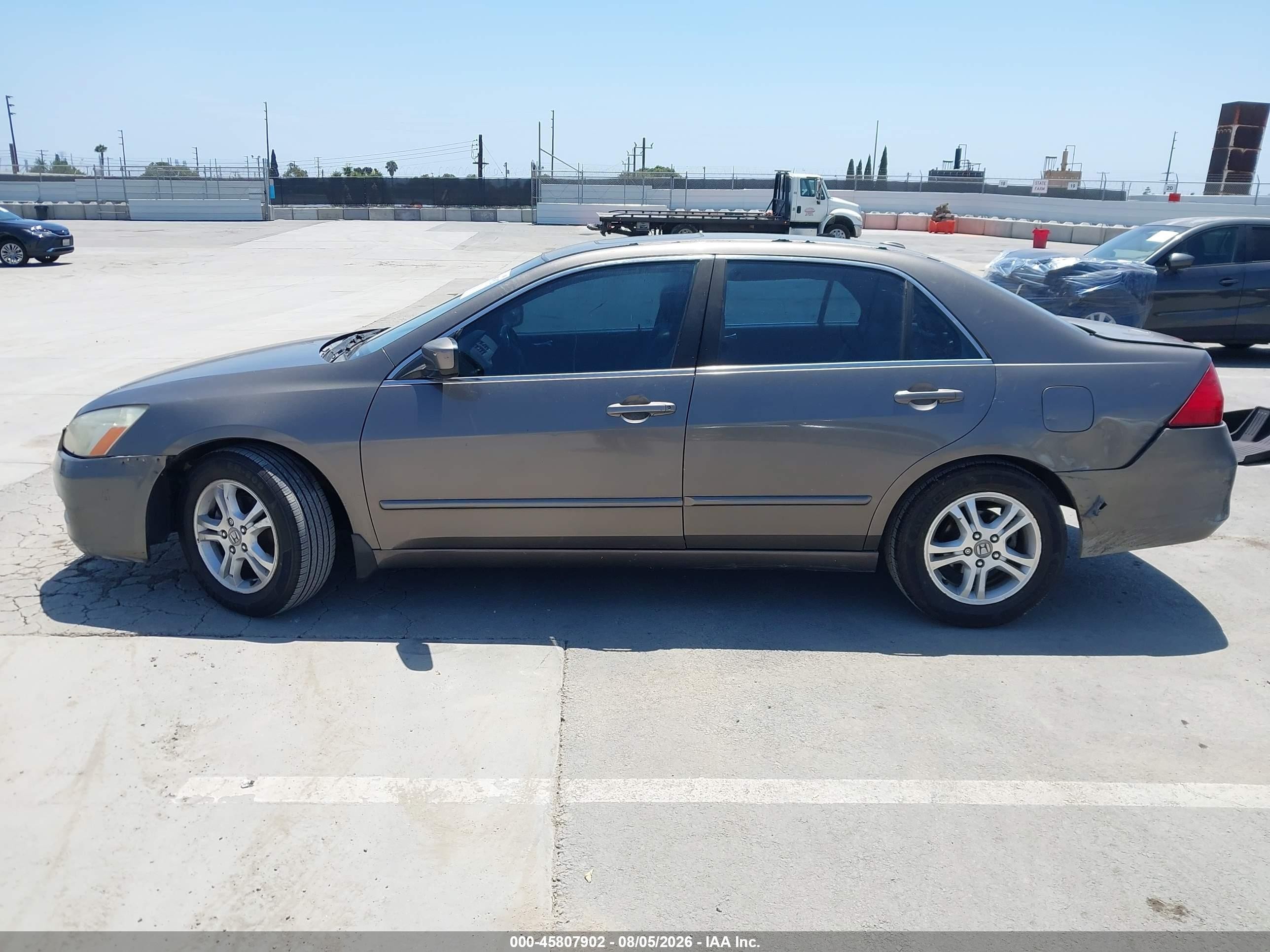 2006 Honda Accord 2.4 Ex Gray vin: 1HGCM56896A017962