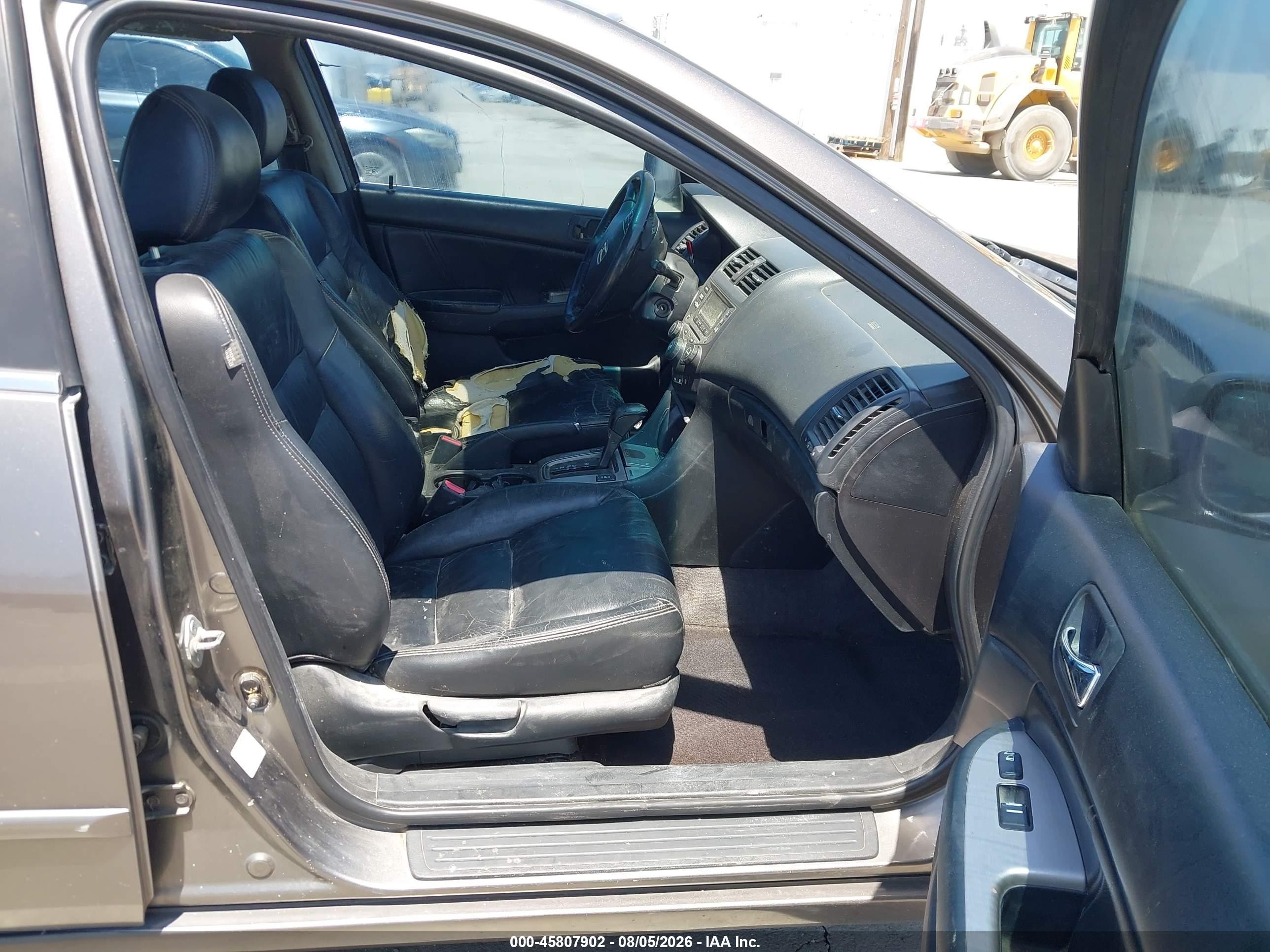 2006 Honda Accord 2.4 Ex Gray vin: 1HGCM56896A017962