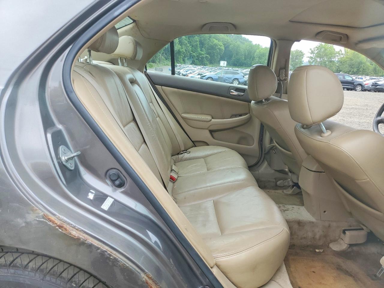 2007 Honda Accord Ex Gray vin: 1HGCM56897A018756