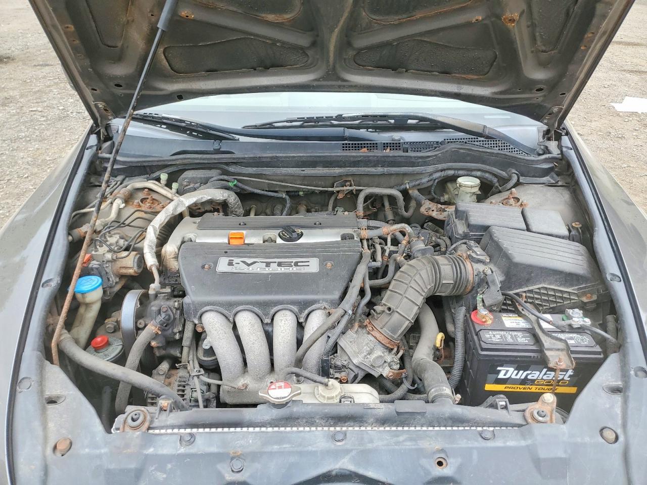2007 Honda Accord Ex Gray vin: 1HGCM56897A018756