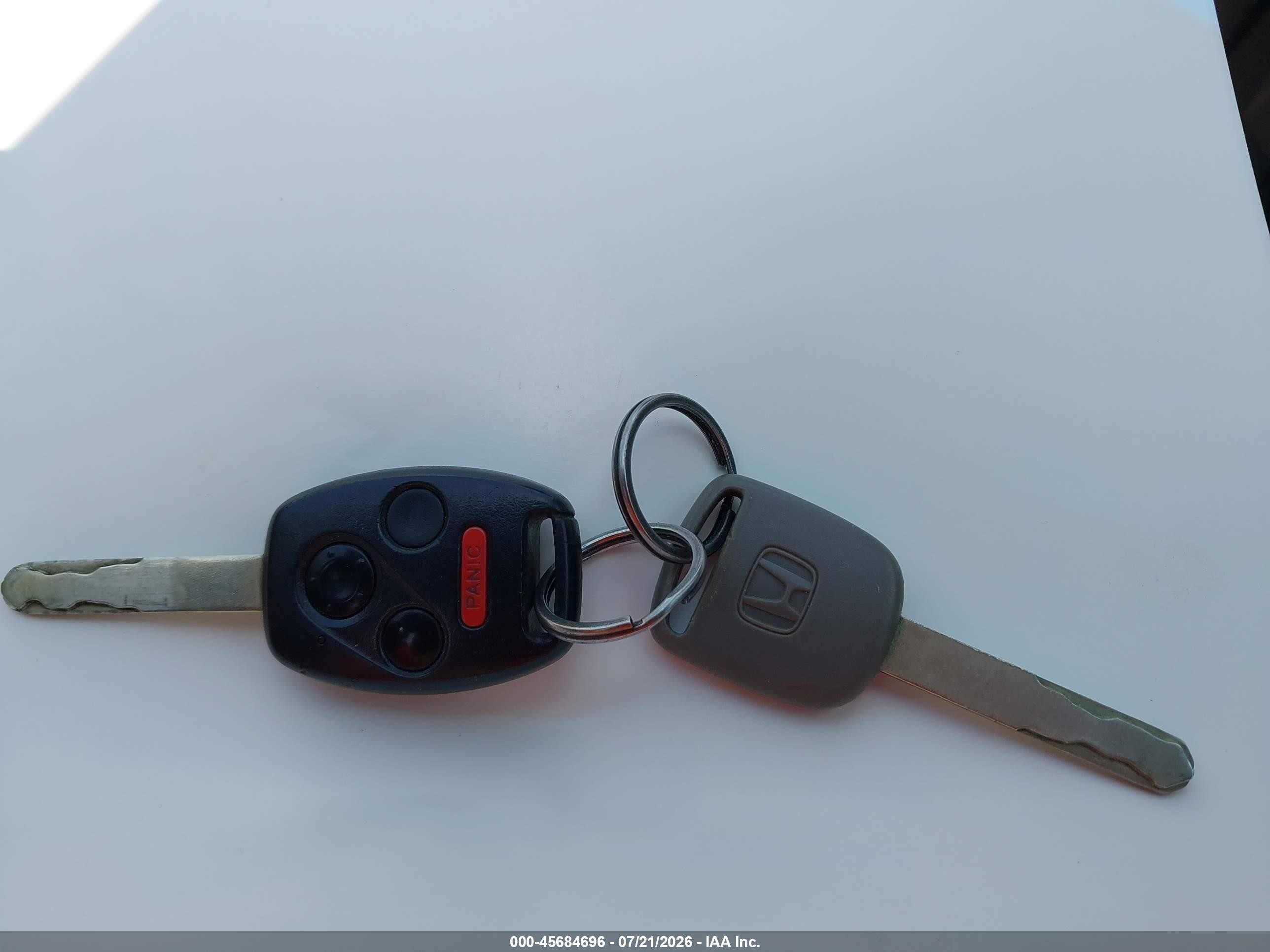 2007 Honda Accord 2.4 Ex Red vin: 1HGCM56897A021270