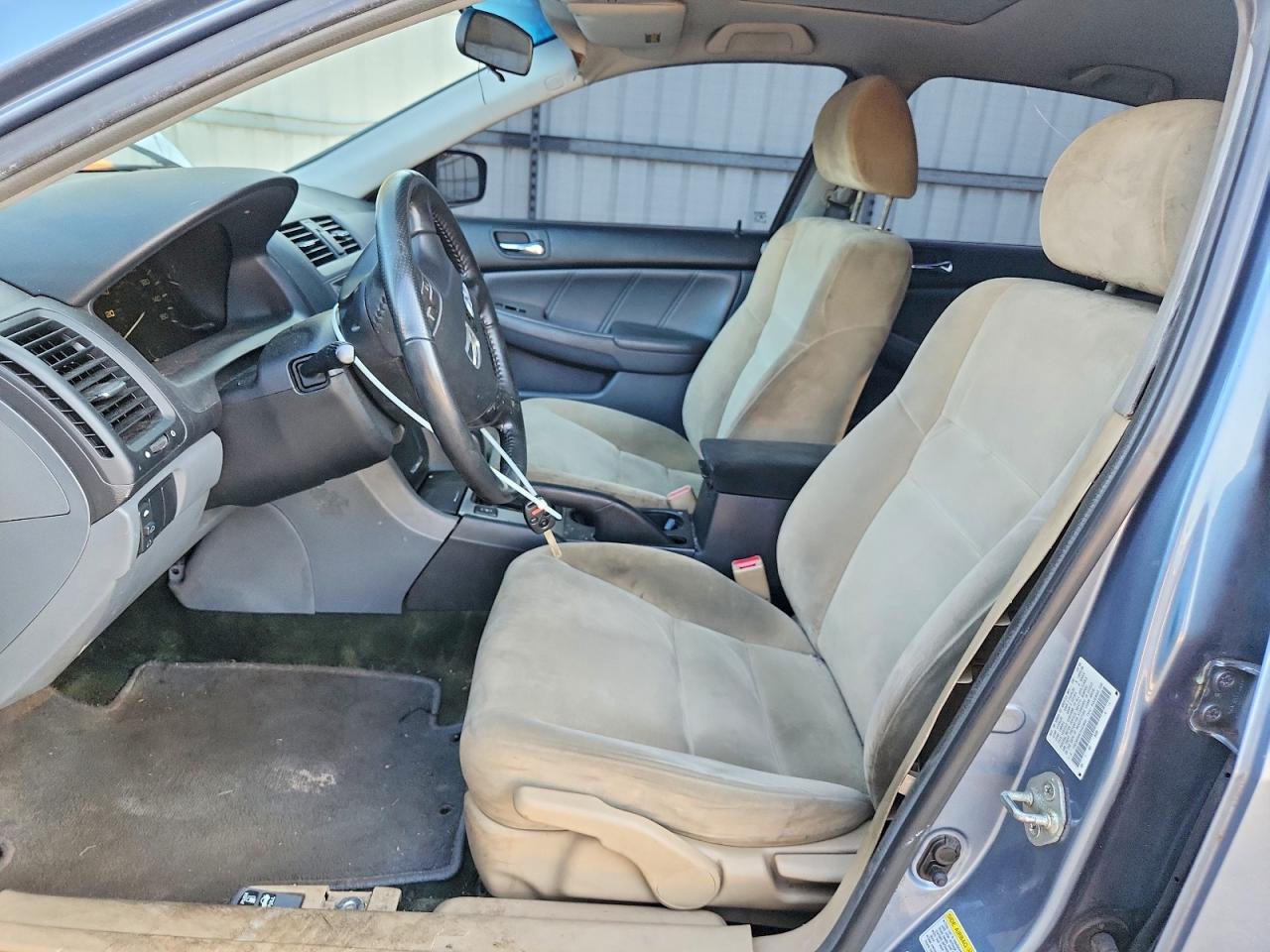 2007 Honda Accord Ex Blue vin: 1HGCM56897A023844