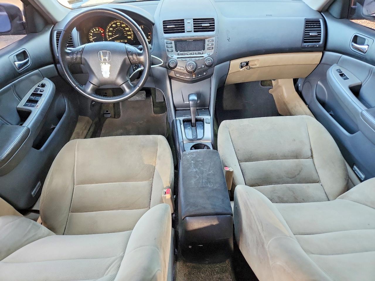 2007 Honda Accord Ex Blue vin: 1HGCM56897A023844