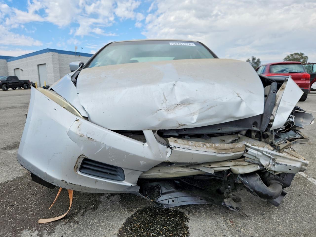 2007 Honda Accord Ex Silver vin: 1HGCM56897A032950