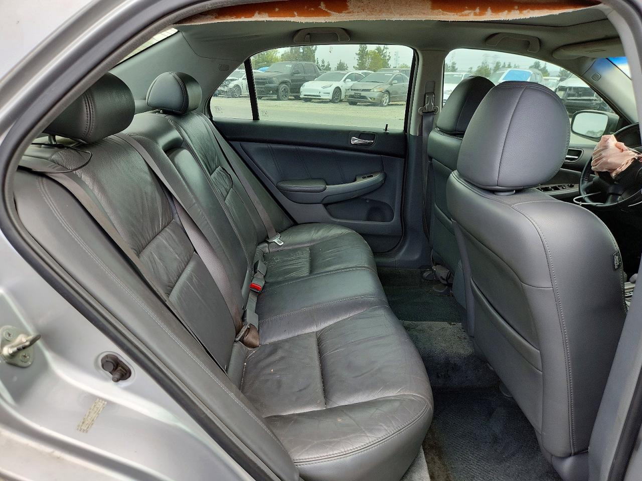 2007 Honda Accord Ex Silver vin: 1HGCM56897A032950