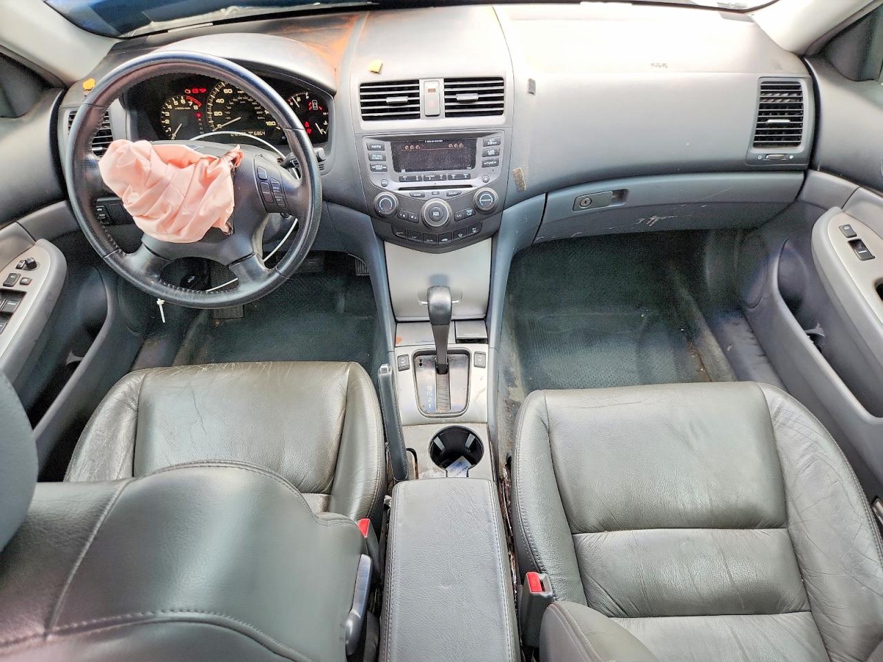2007 Honda Accord Ex Silver vin: 1HGCM56897A032950