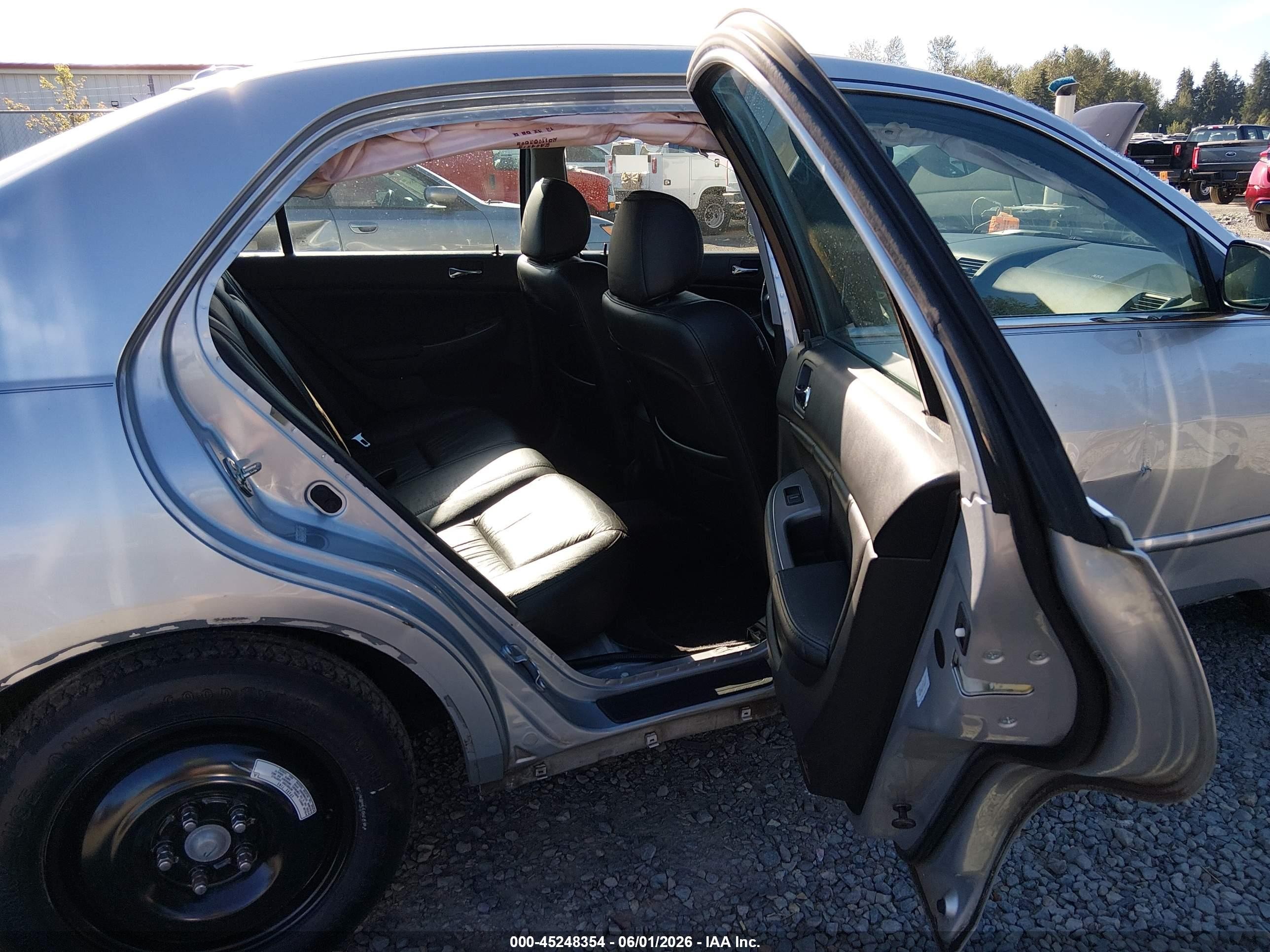 2007 Honda Accord 2.4 Ex Silver vin: 1HGCM56897A067651