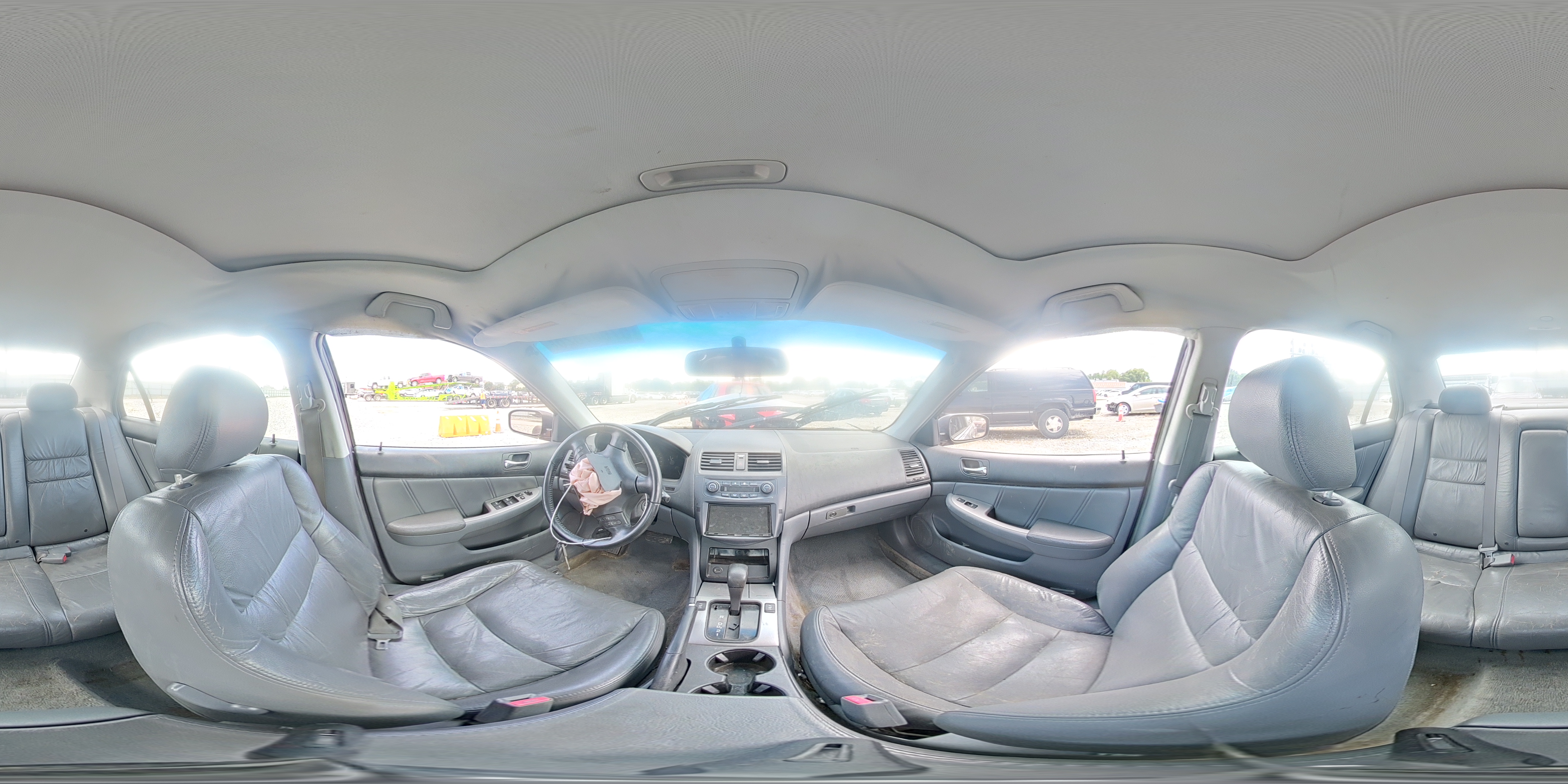 2007 Honda Accord Blue vin: 1HGCM56897A106299