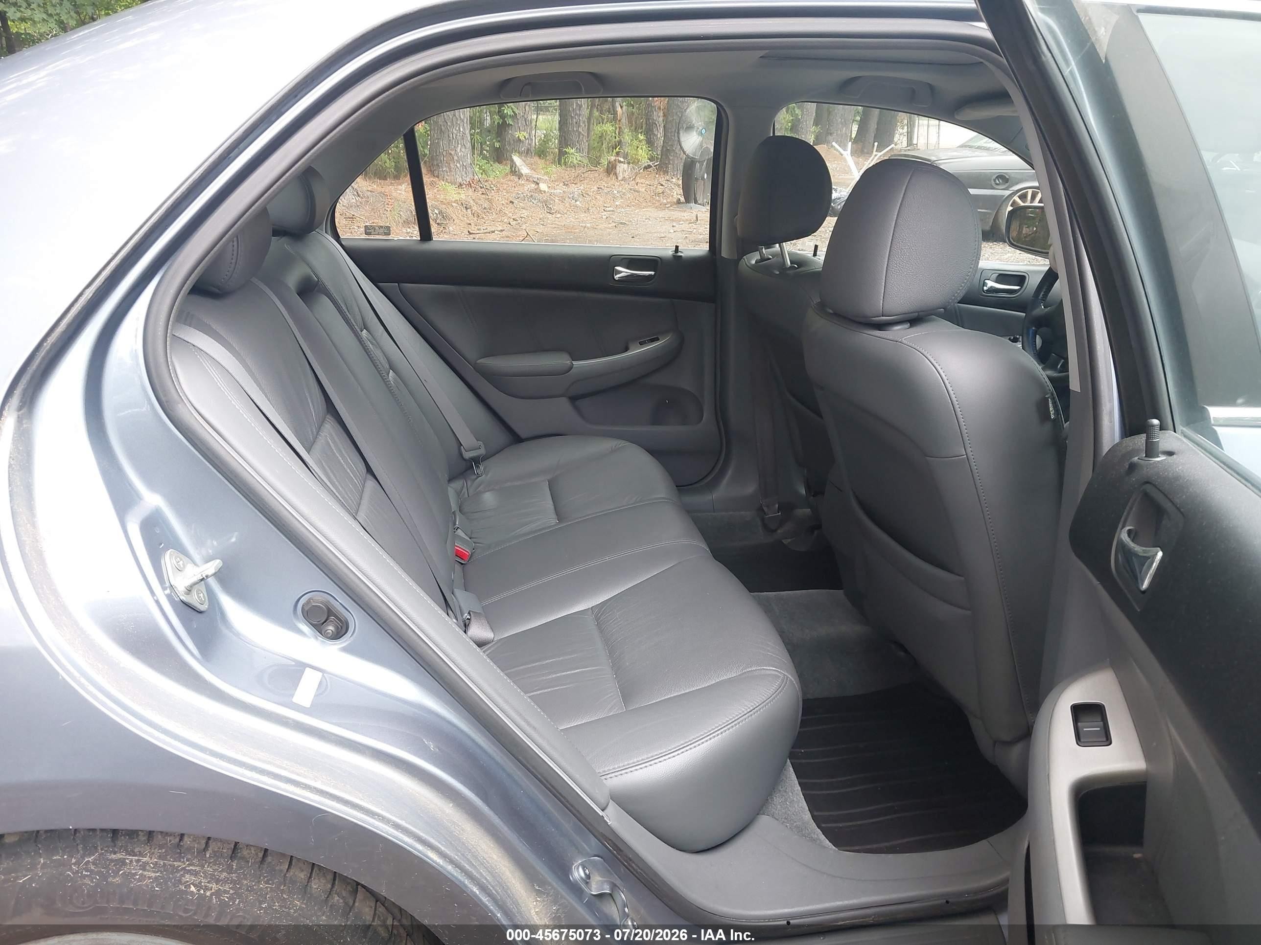 2007 Honda Accord 2.4 Ex Gray vin: 1HGCM56897A127895