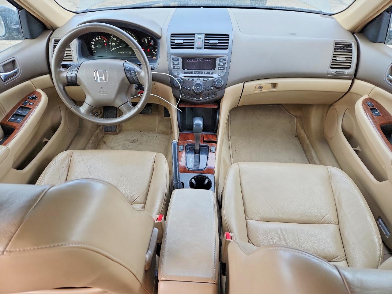 2007 Honda Accord Ex Gray vin: 1HGCM56897A141120
