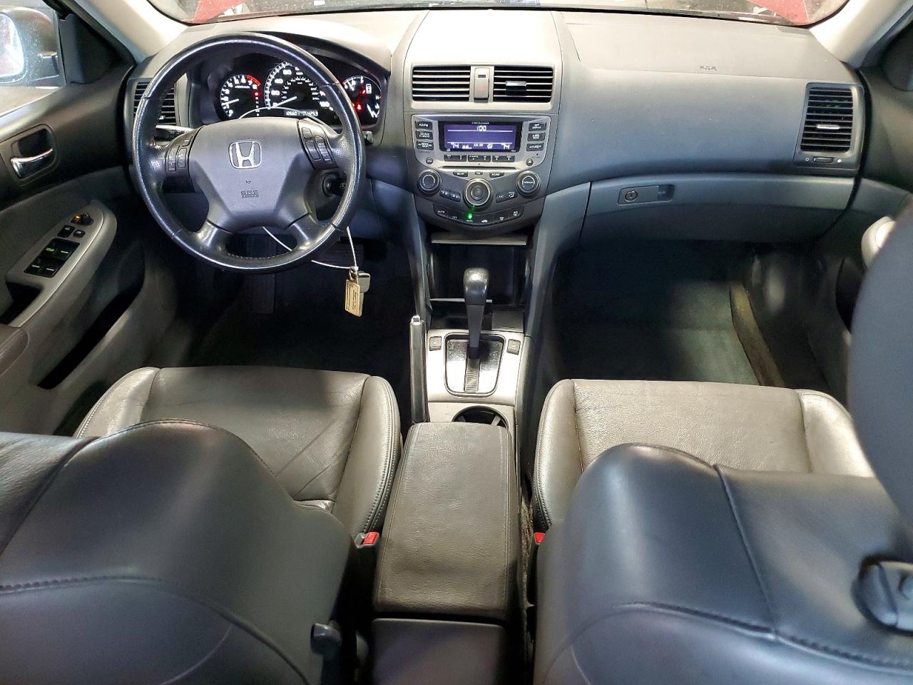 2007 Honda Accord Ex Burgundy vin: 1HGCM56897A164669