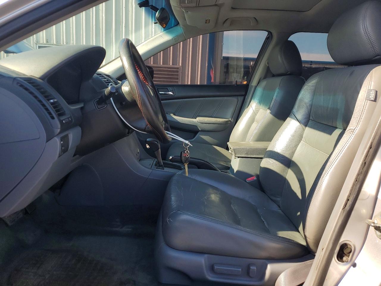 2007 Honda Accord Ex Silver vin: 1HGCM56897A175820