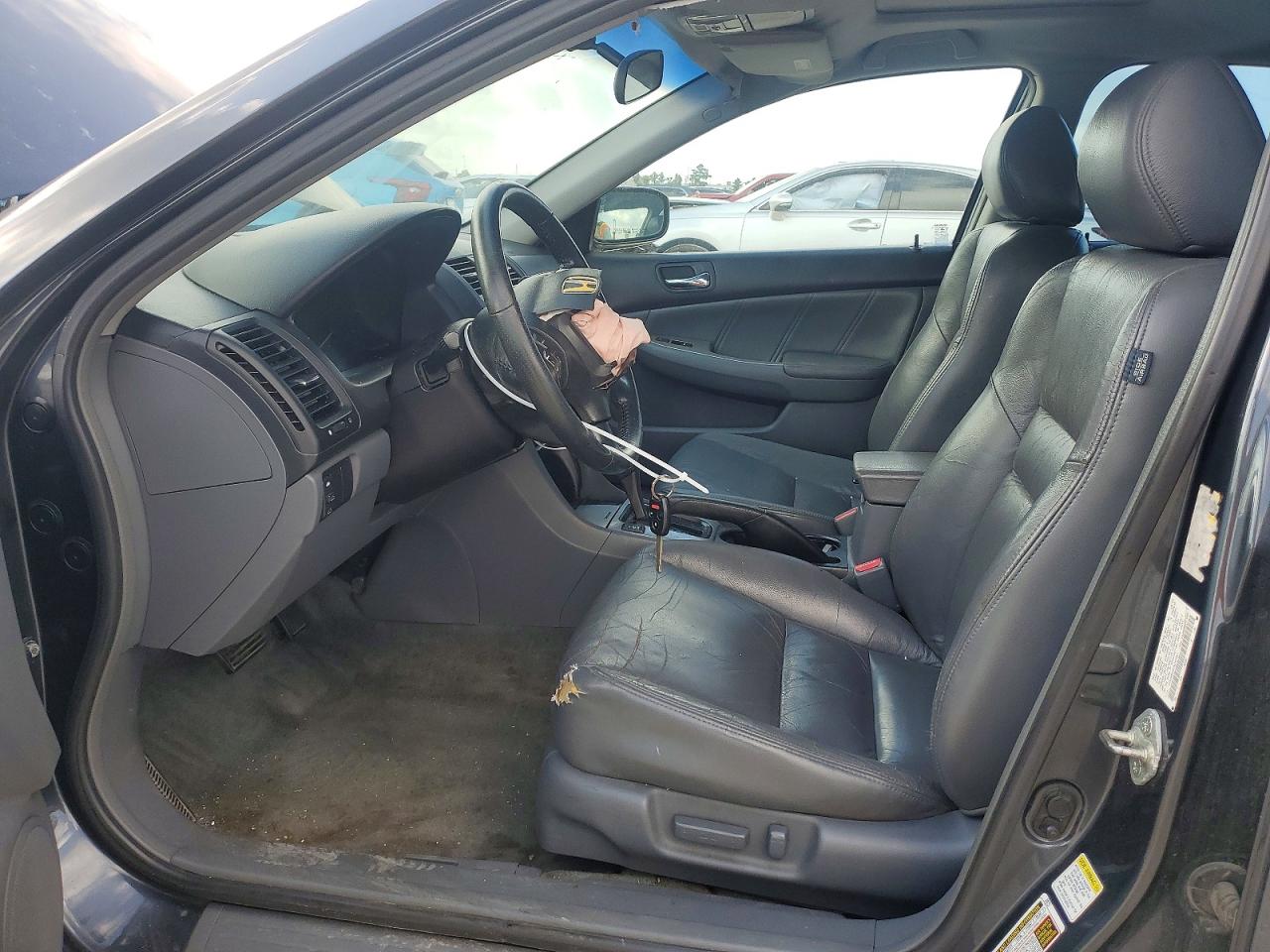 2007 Honda Accord Ex Gray vin: 1HGCM56897A183187