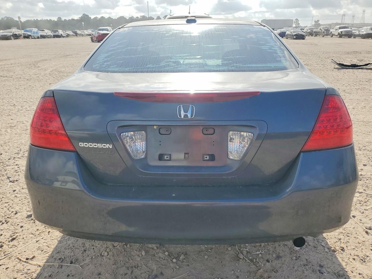 2007 Honda Accord Ex Gray vin: 1HGCM56897A183187