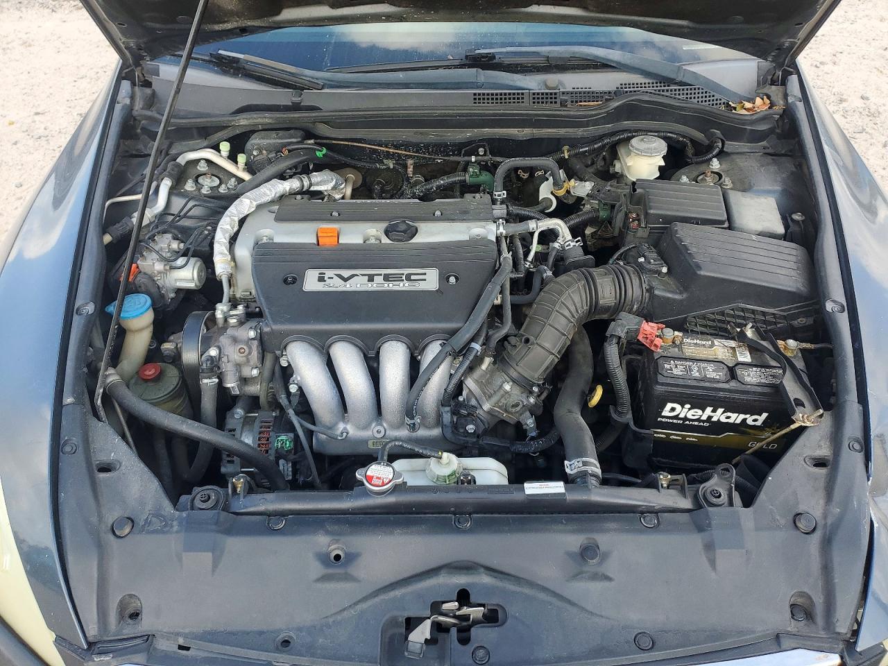 2007 Honda Accord Ex Gray vin: 1HGCM56897A183187