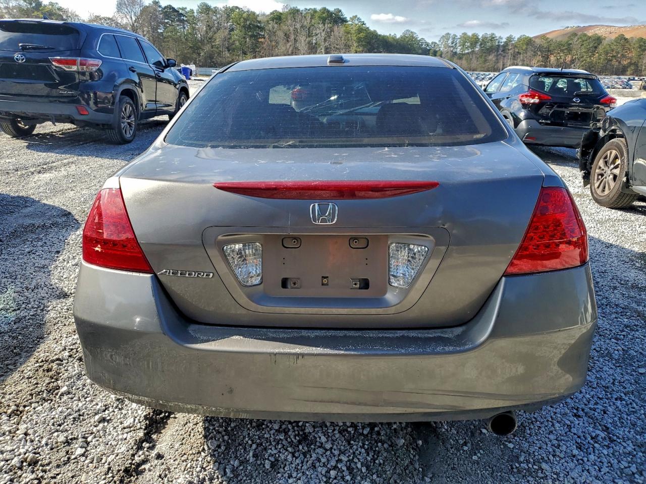 2007 Honda Accord Ex Tan vin: 1HGCM56897A221730