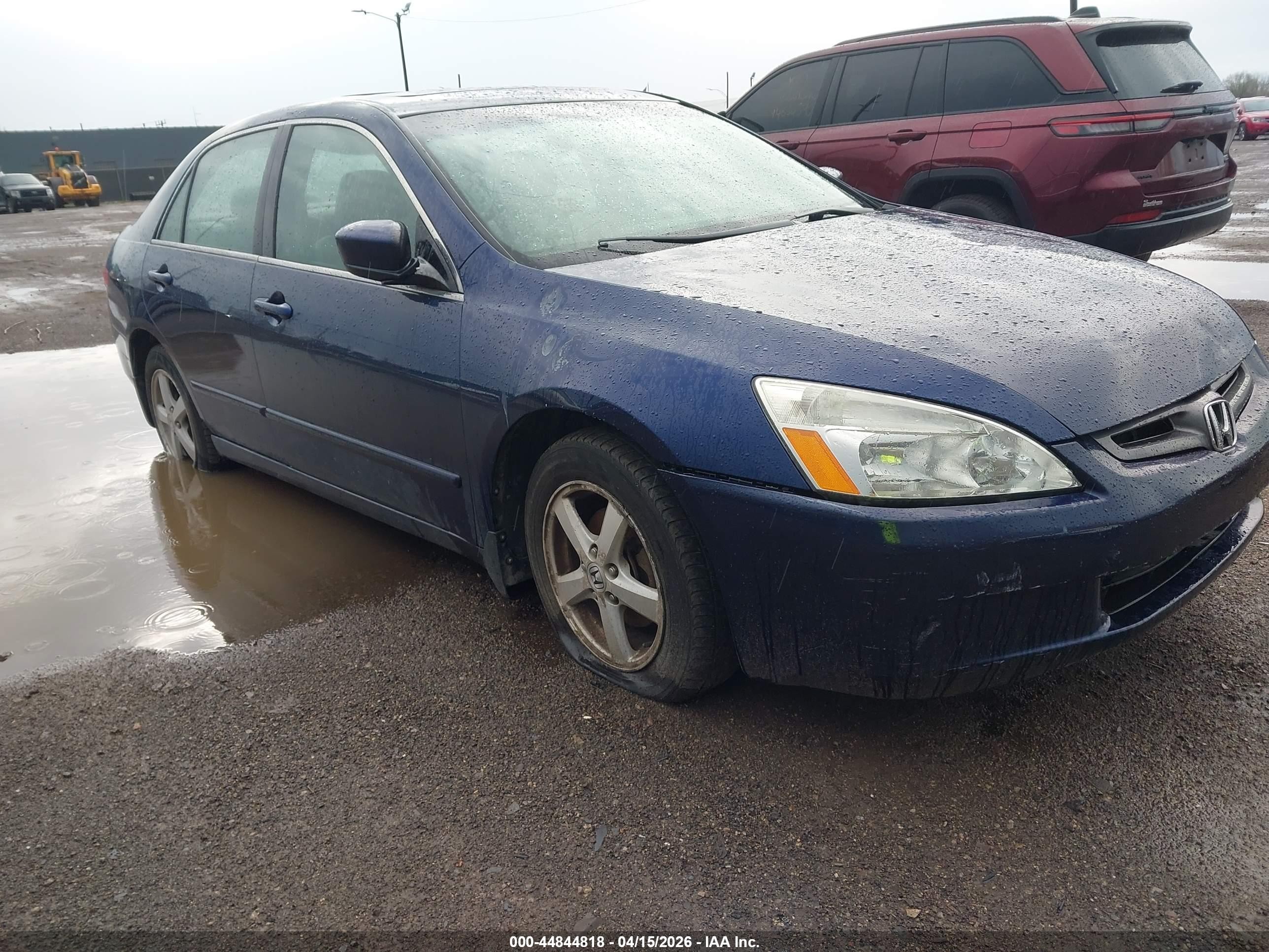 2004 Honda Accord 2.4 Ex Blue vin: 1HGCM568X4A030765