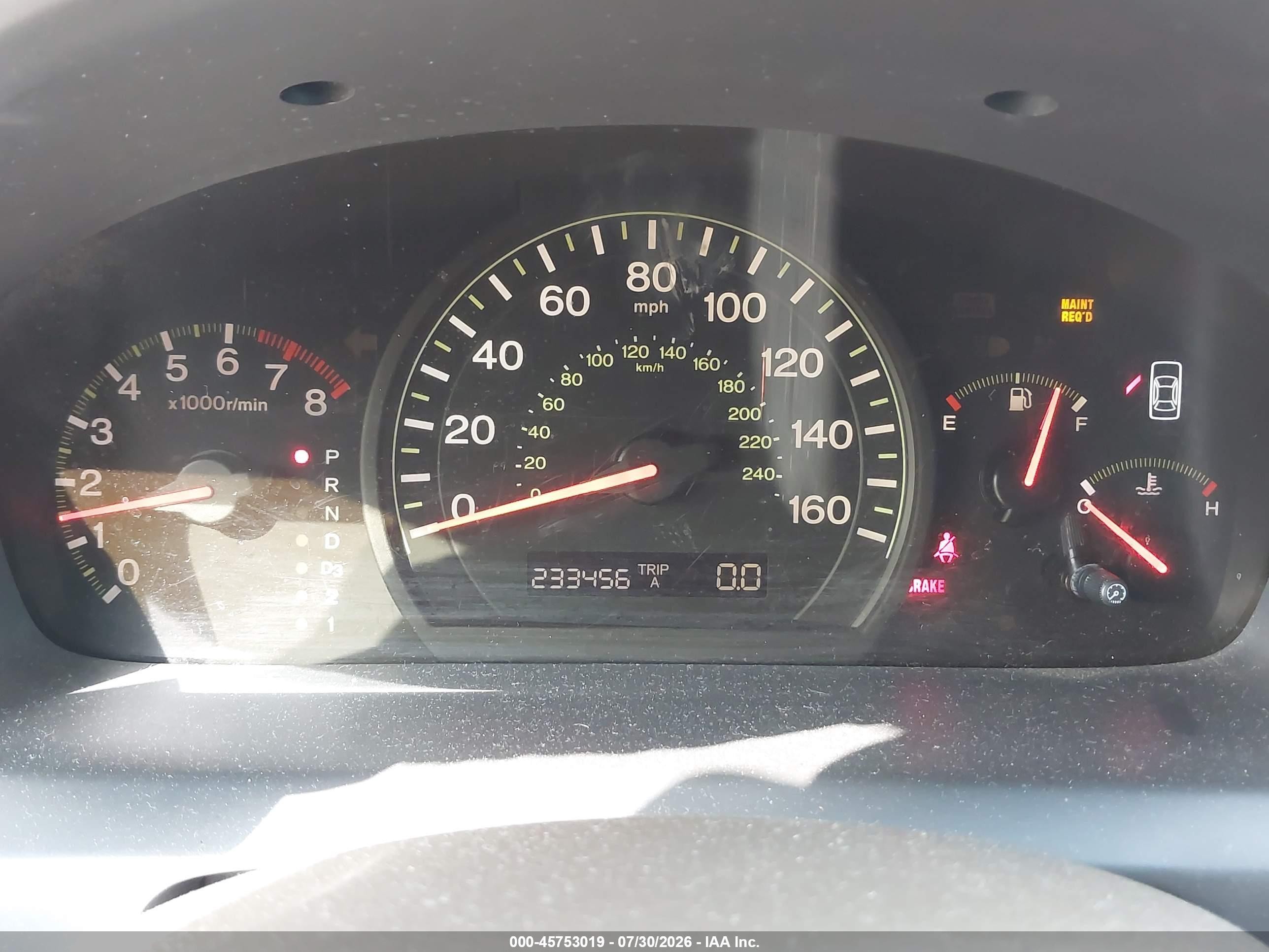 2004 Honda Accord 2.4 Ex Gold vin: 1HGCM568X4A060459