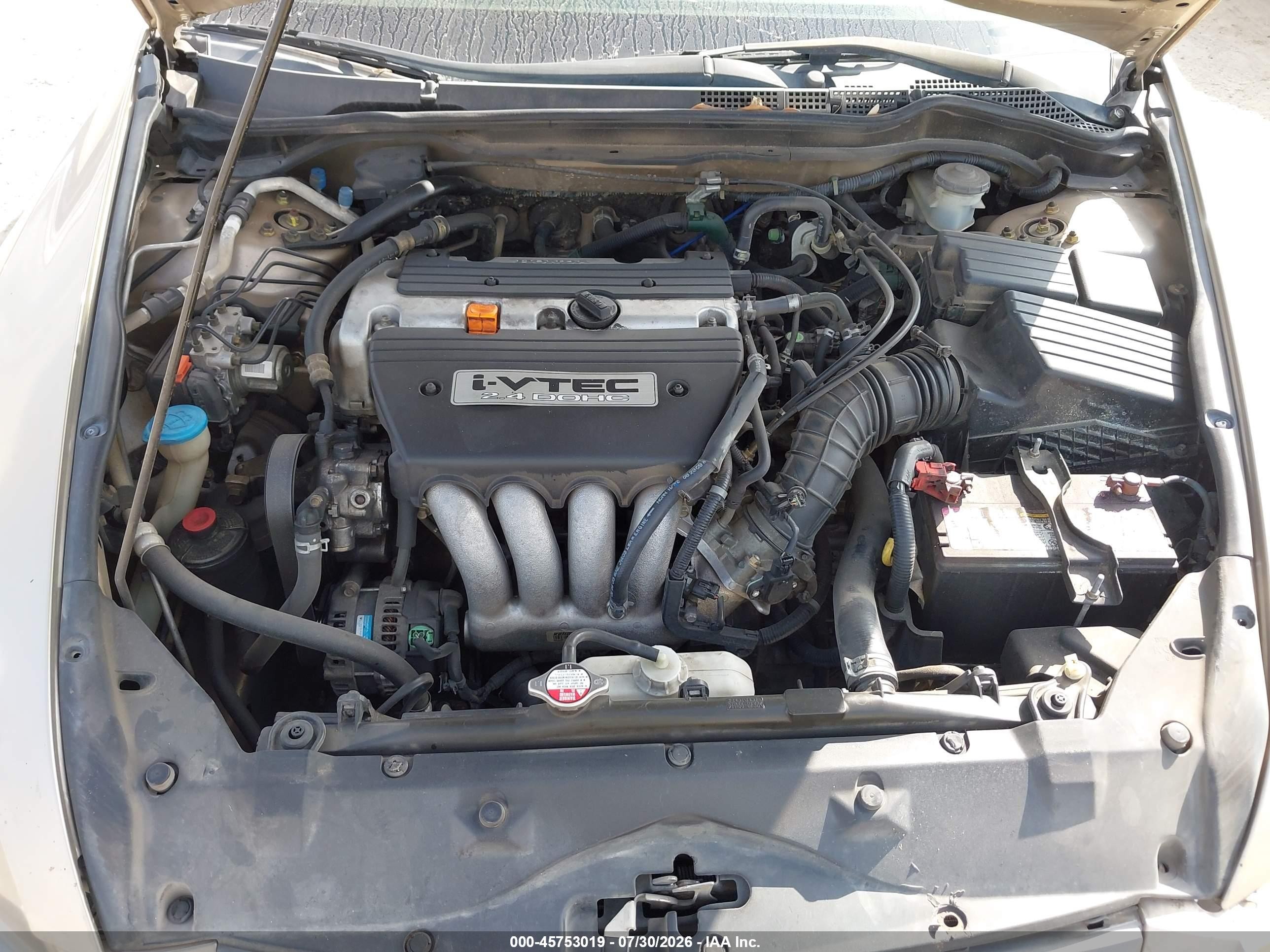 2004 Honda Accord 2.4 Ex Gold vin: 1HGCM568X4A060459