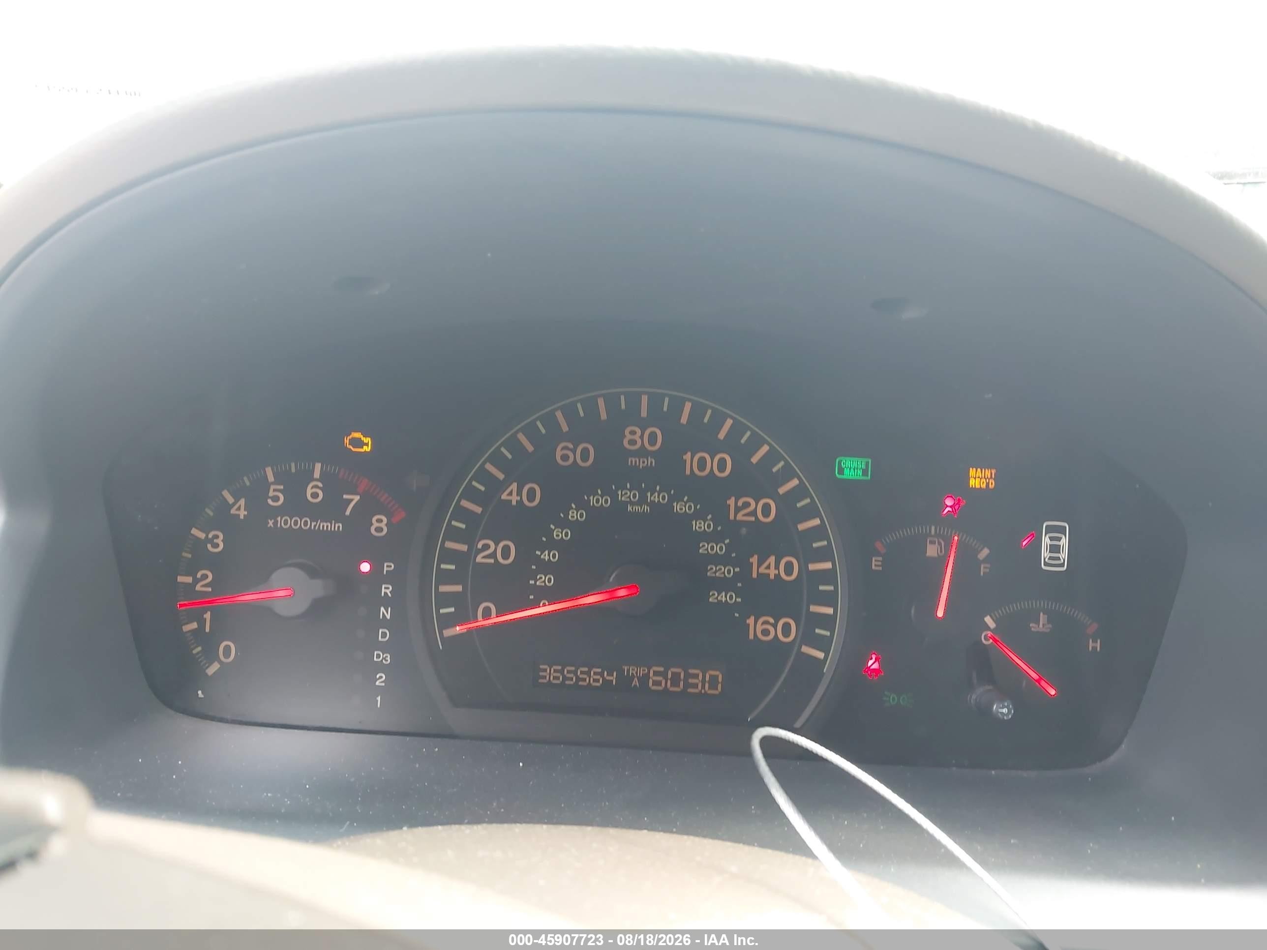 2004 Honda Accord 2.4 Ex White vin: 1HGCM568X4A076712