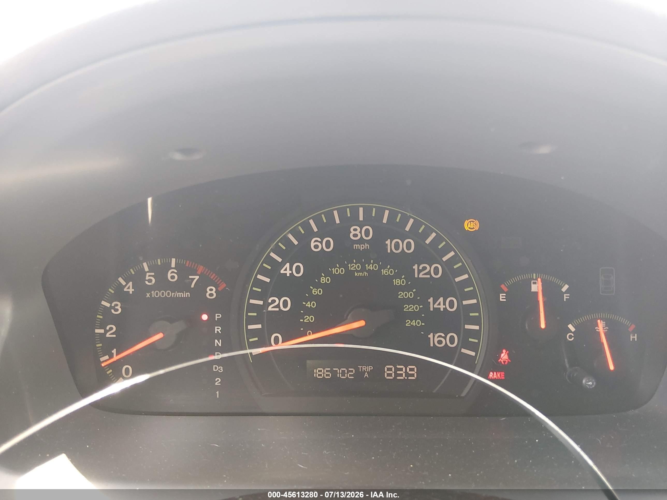 2004 Honda Accord 2.4 Ex Silver vin: 1HGCM568X4A086186