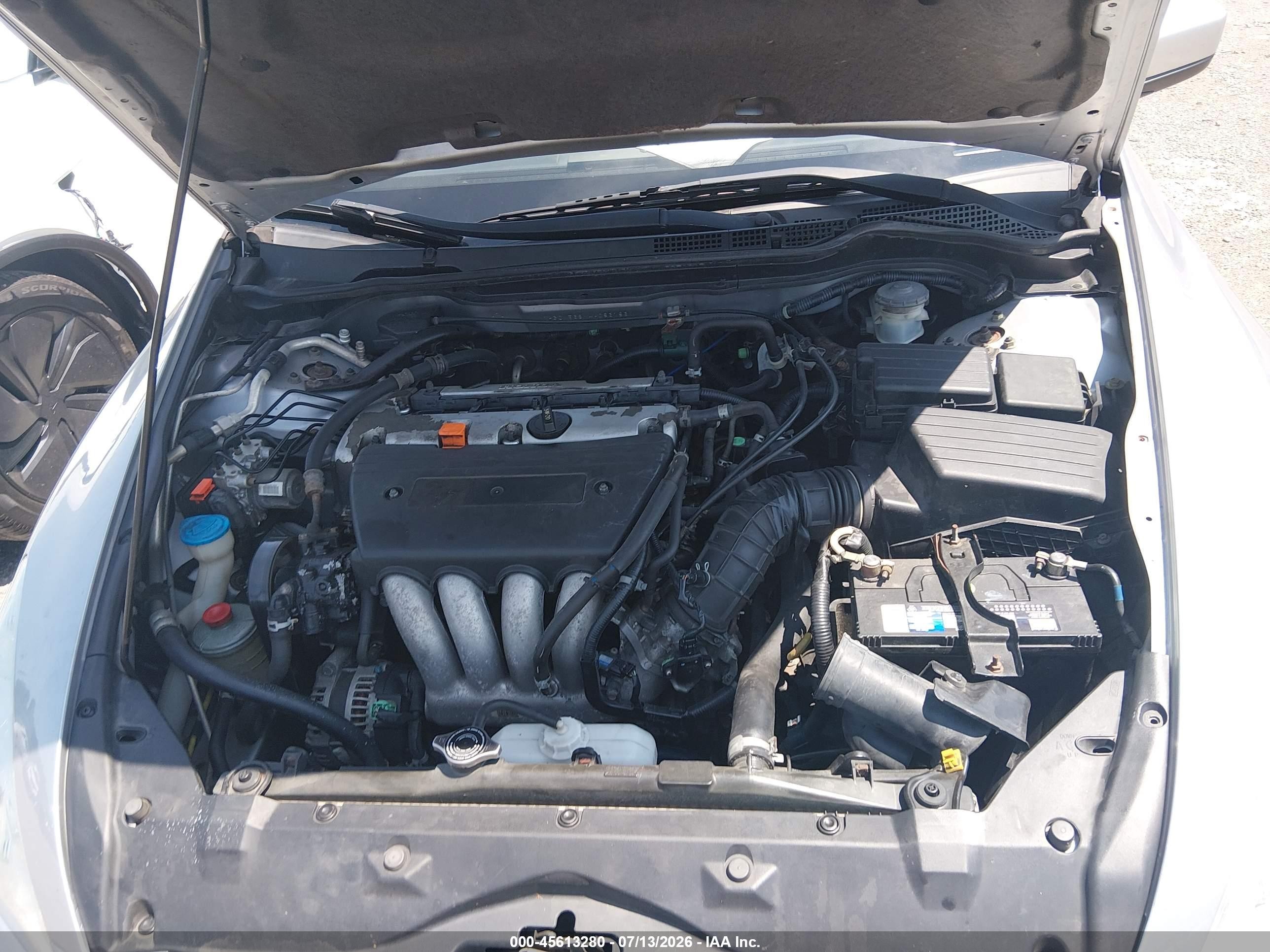 2004 Honda Accord 2.4 Ex Silver vin: 1HGCM568X4A086186