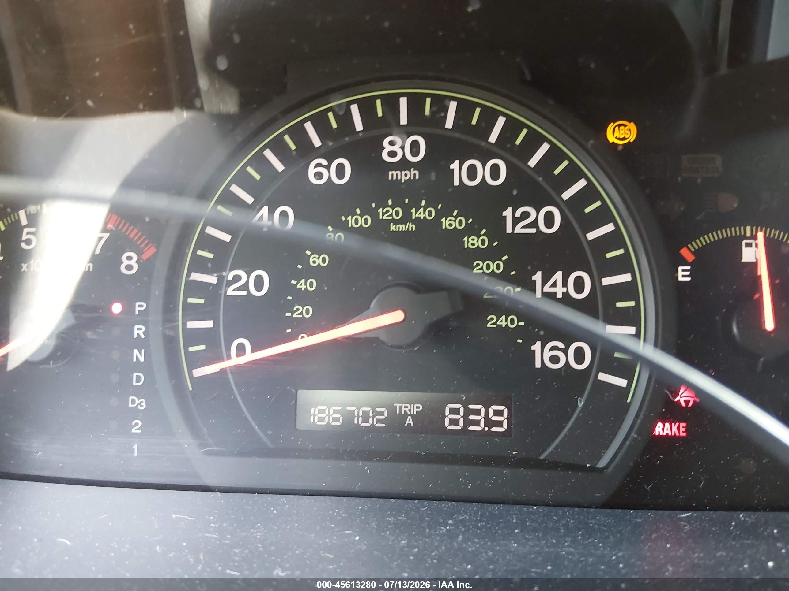 2004 Honda Accord 2.4 Ex Silver vin: 1HGCM568X4A086186