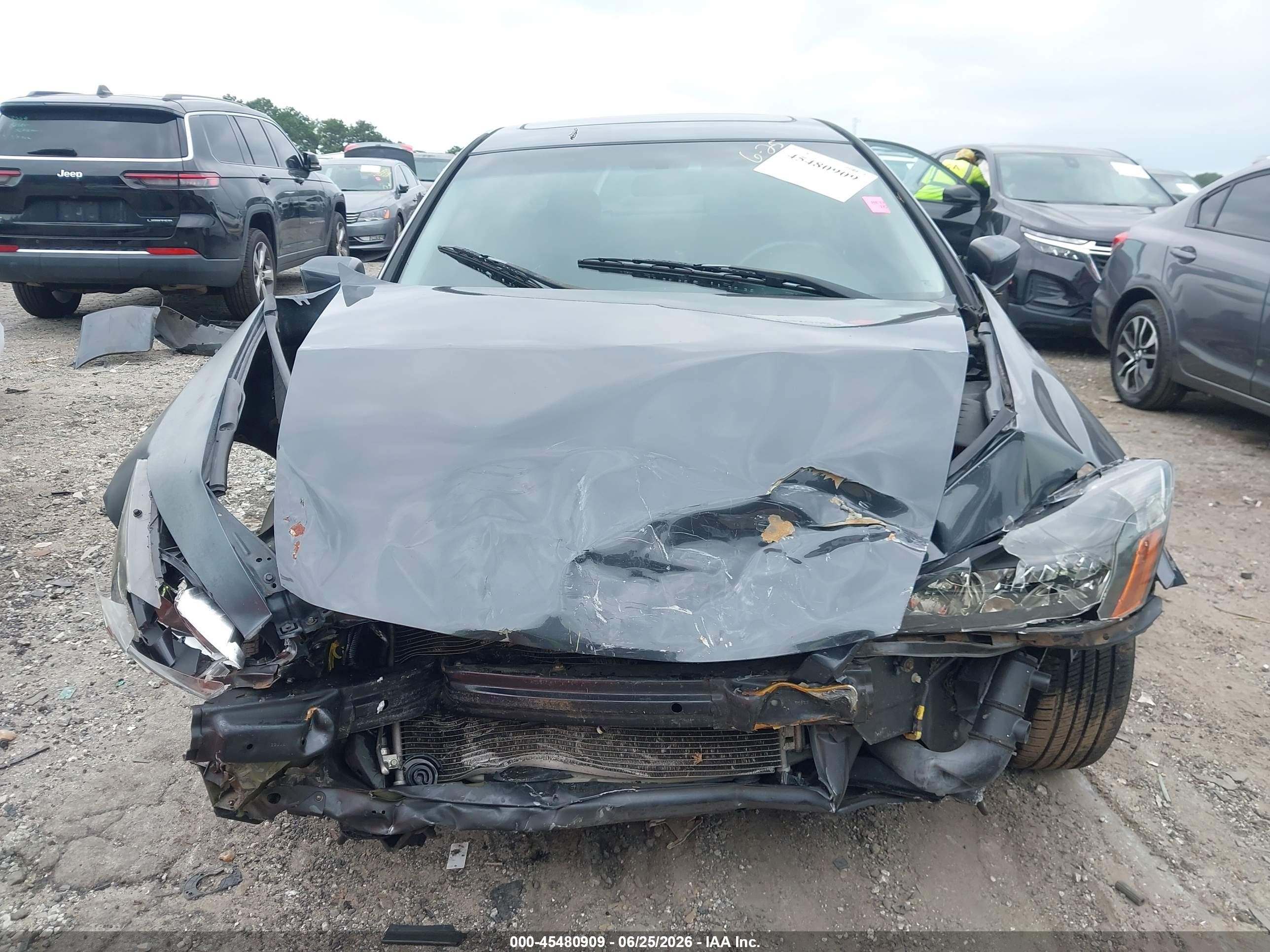 2004 Honda Accord 2.4 Ex Серый vin: 1HGCM568X4A108753
