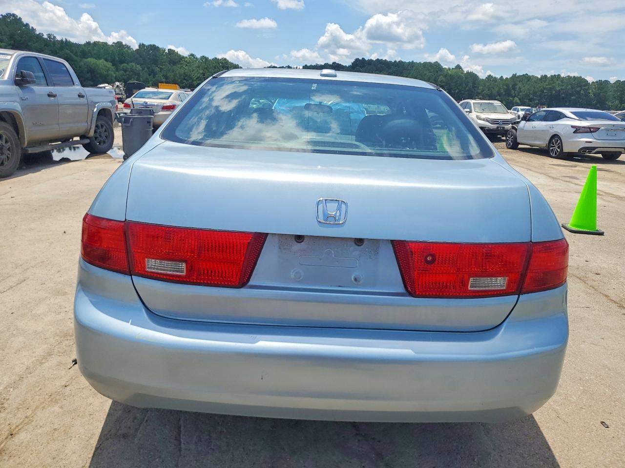 2005 Honda Accord Ex Blue vin: 1HGCM568X5A003812