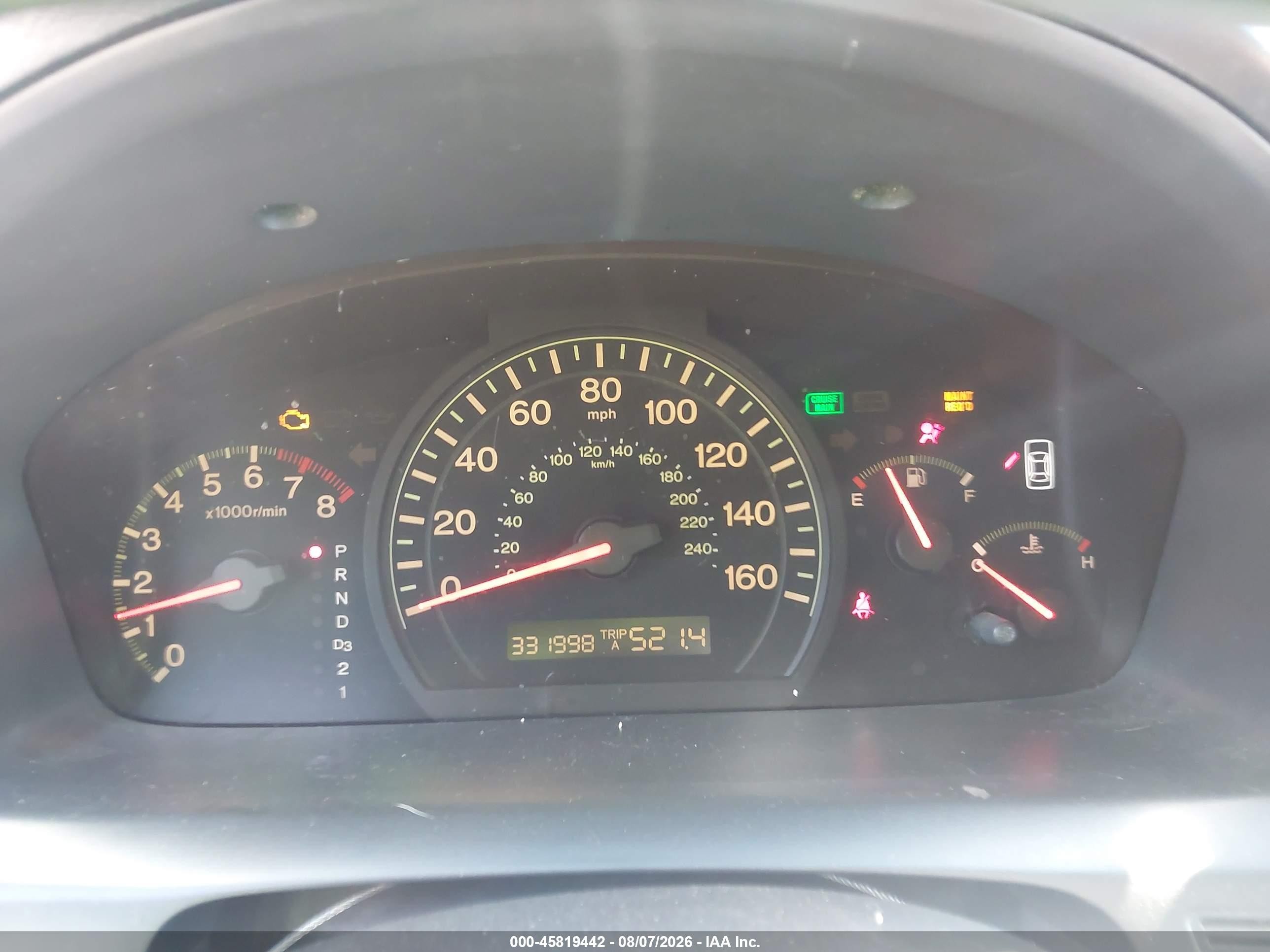 2005 Honda Accord 2.4 Ex Red vin: 1HGCM568X5A026457