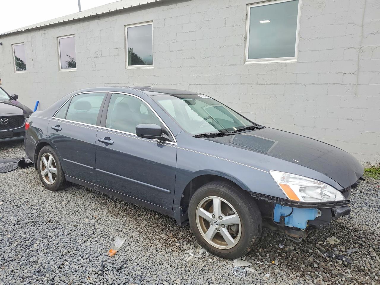 2005 Honda Accord Ex Gray vin: 1HGCM568X5A187357