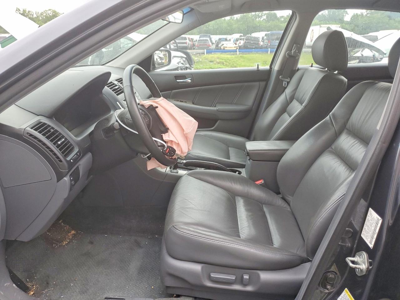 2005 Honda Accord Ex Gray vin: 1HGCM568X5A187357
