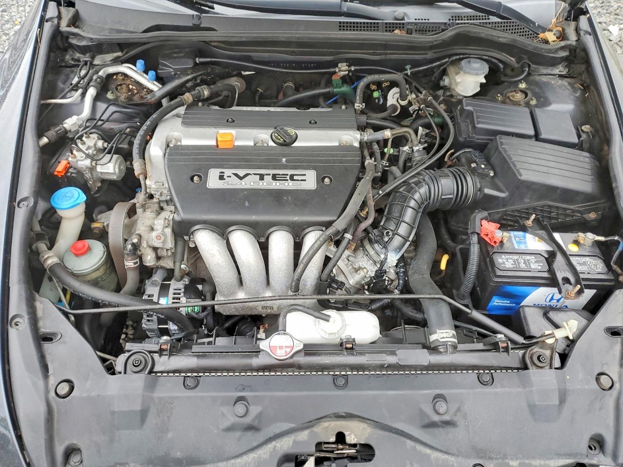 2005 Honda Accord Ex Gray vin: 1HGCM568X5A187357