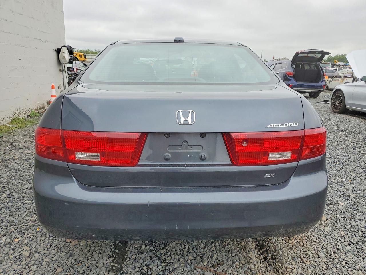 2005 Honda Accord Ex Gray vin: 1HGCM568X5A187357