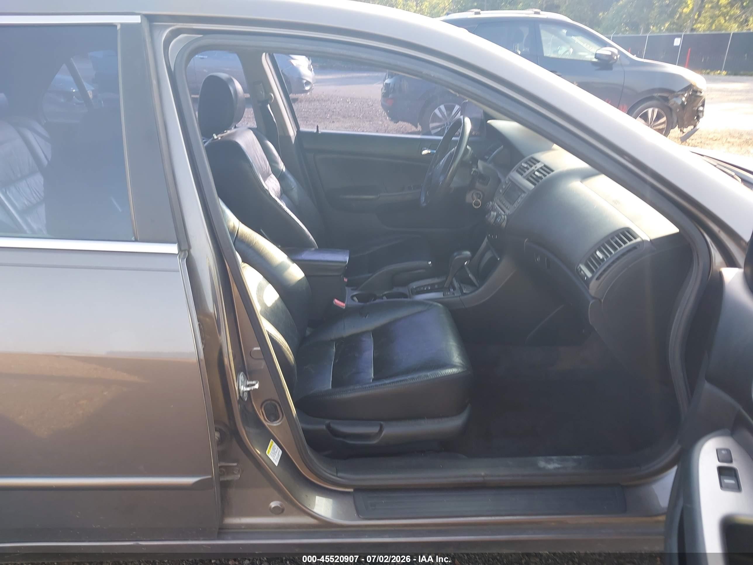 2006 Honda Accord 2.4 Ex Gray vin: 1HGCM568X6A024323