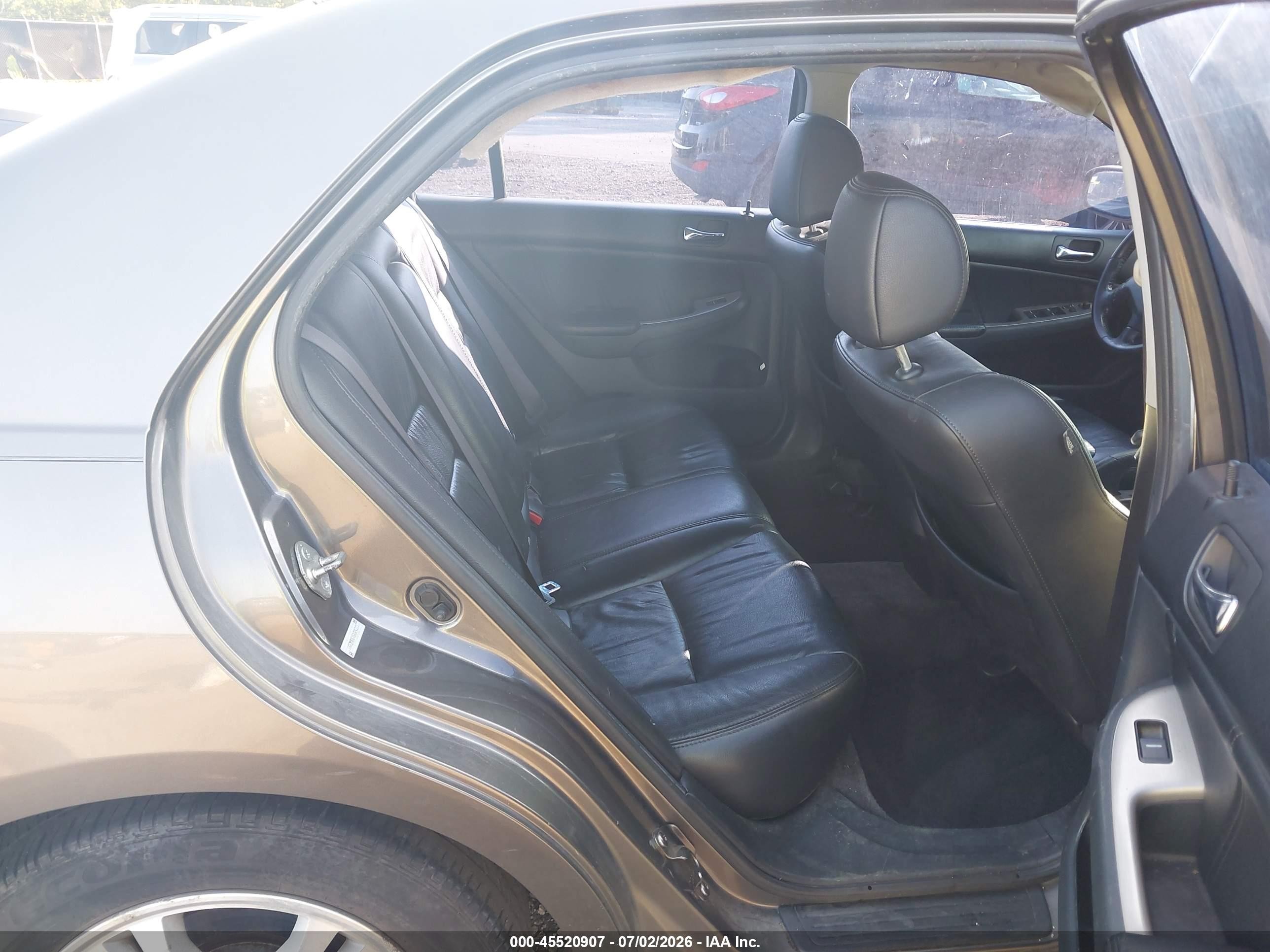 2006 Honda Accord 2.4 Ex Gray vin: 1HGCM568X6A024323