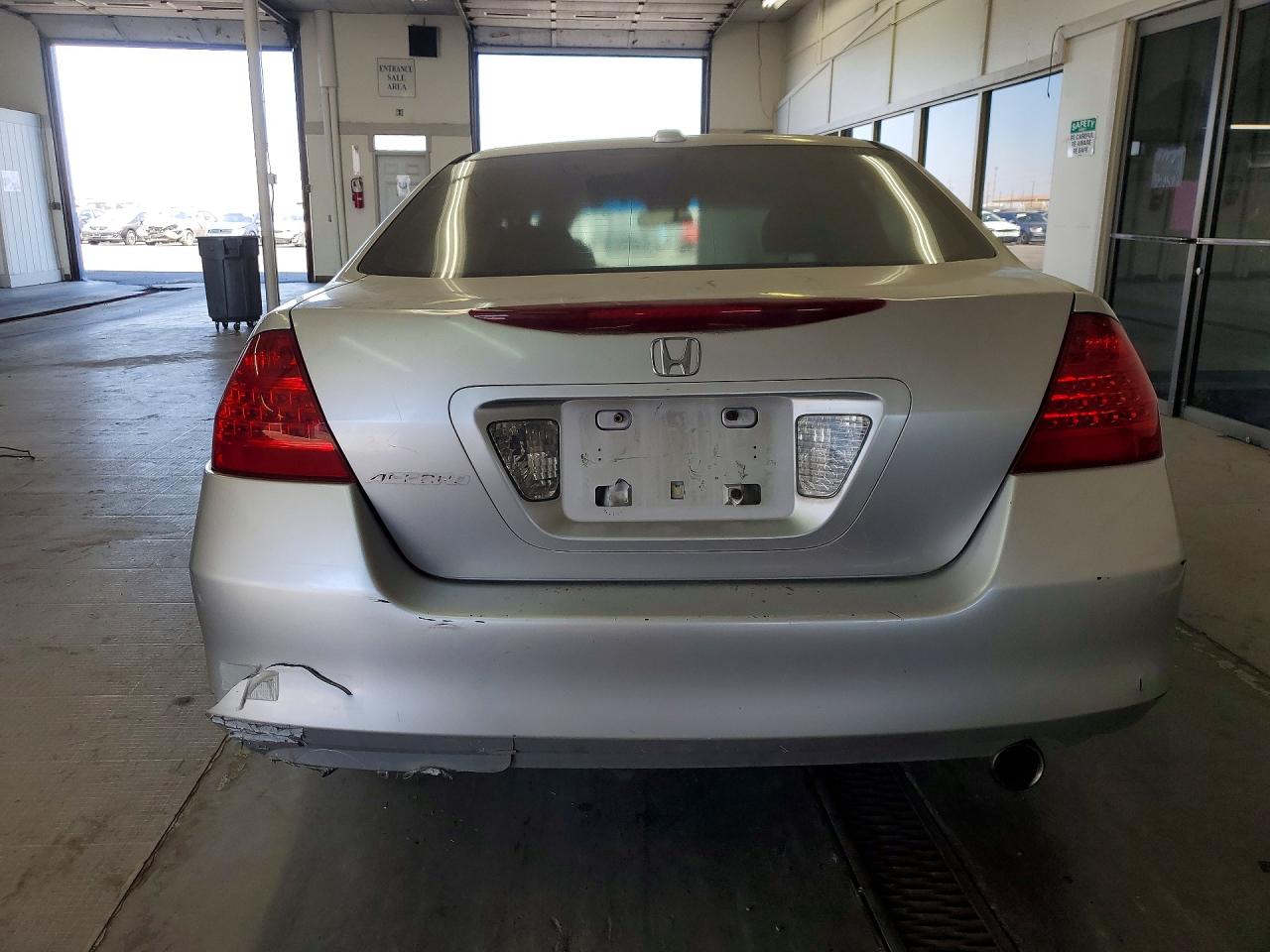 2006 Honda Accord Ex Silver vin: 1HGCM568X6A042420