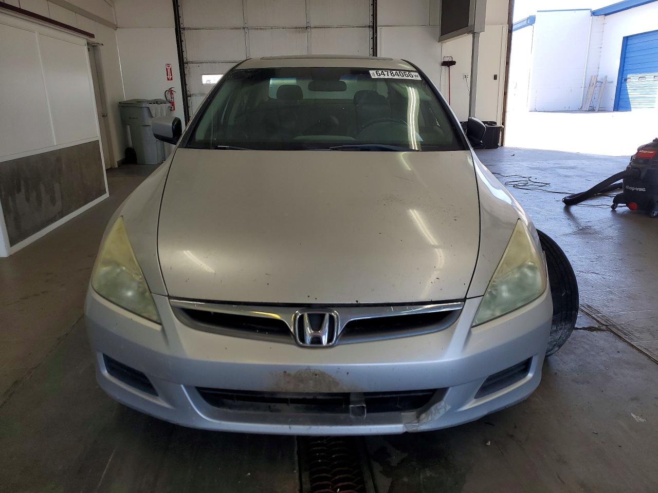 2006 Honda Accord Ex Silver vin: 1HGCM568X6A042420