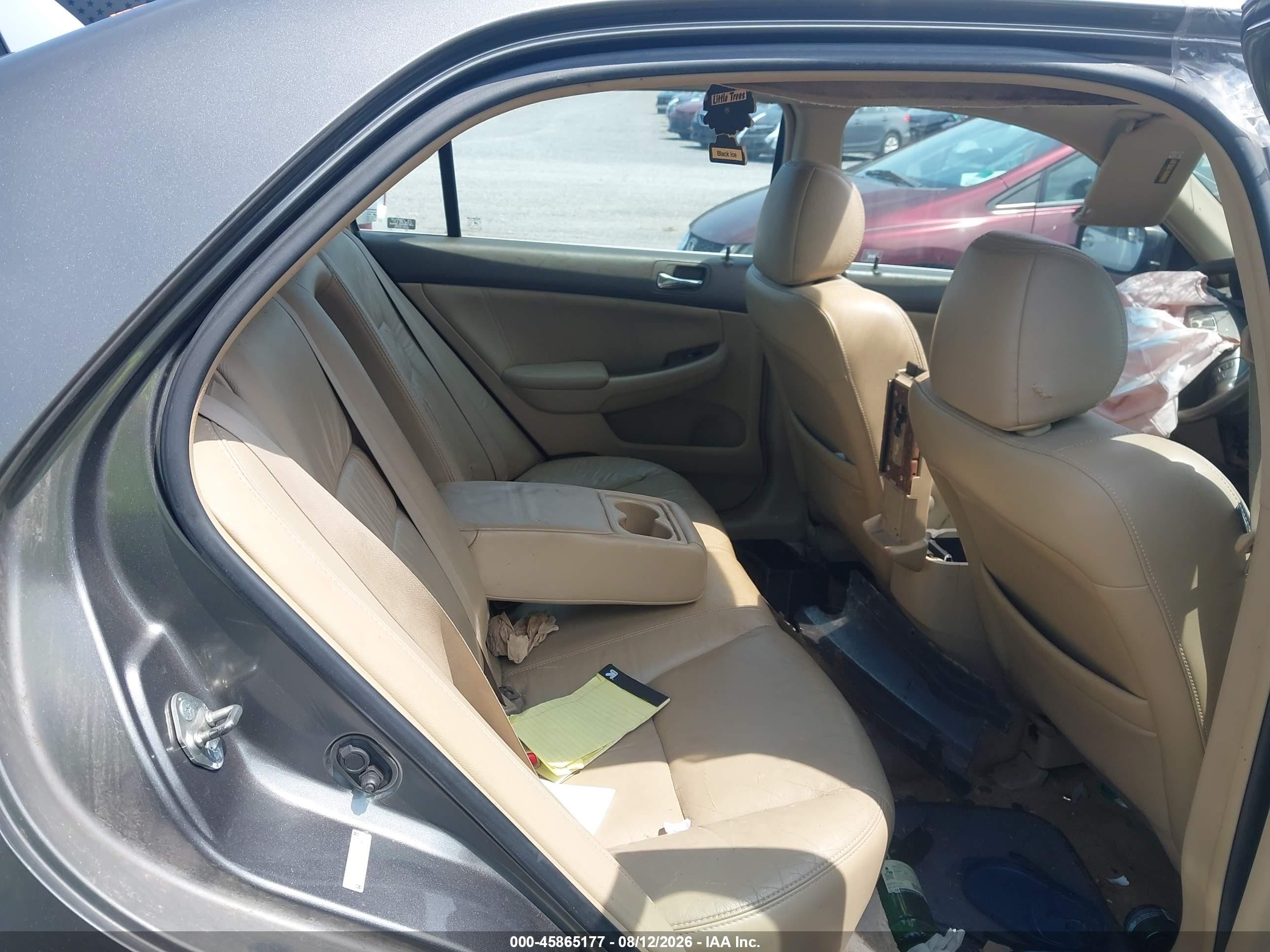 2006 Honda Accord 2.4 Ex Gray vin: 1HGCM568X6A057144