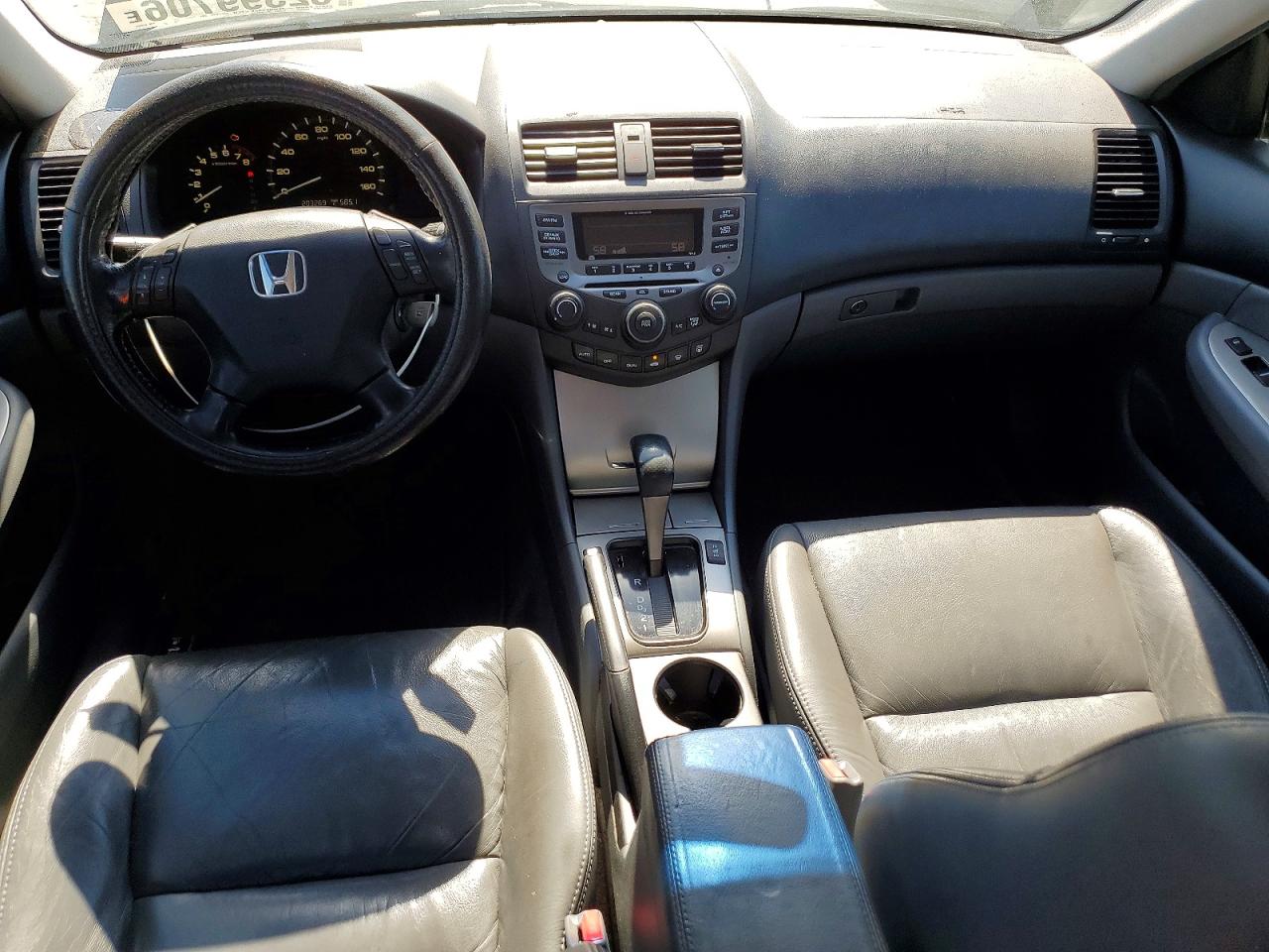 2006 Honda Accord Ex Gray vin: 1HGCM568X6A072873