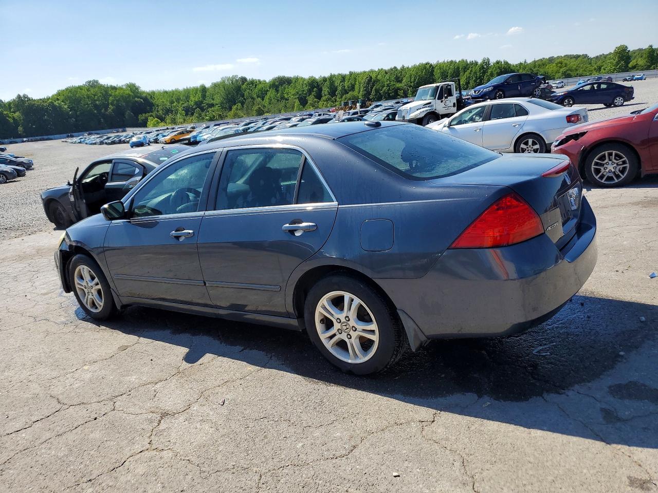 2006 Honda Accord Ex Gray vin: 1HGCM568X6A072873