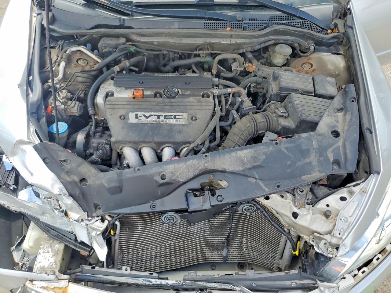 2006 Honda Accord Ex Silver vin: 1HGCM568X6A085378
