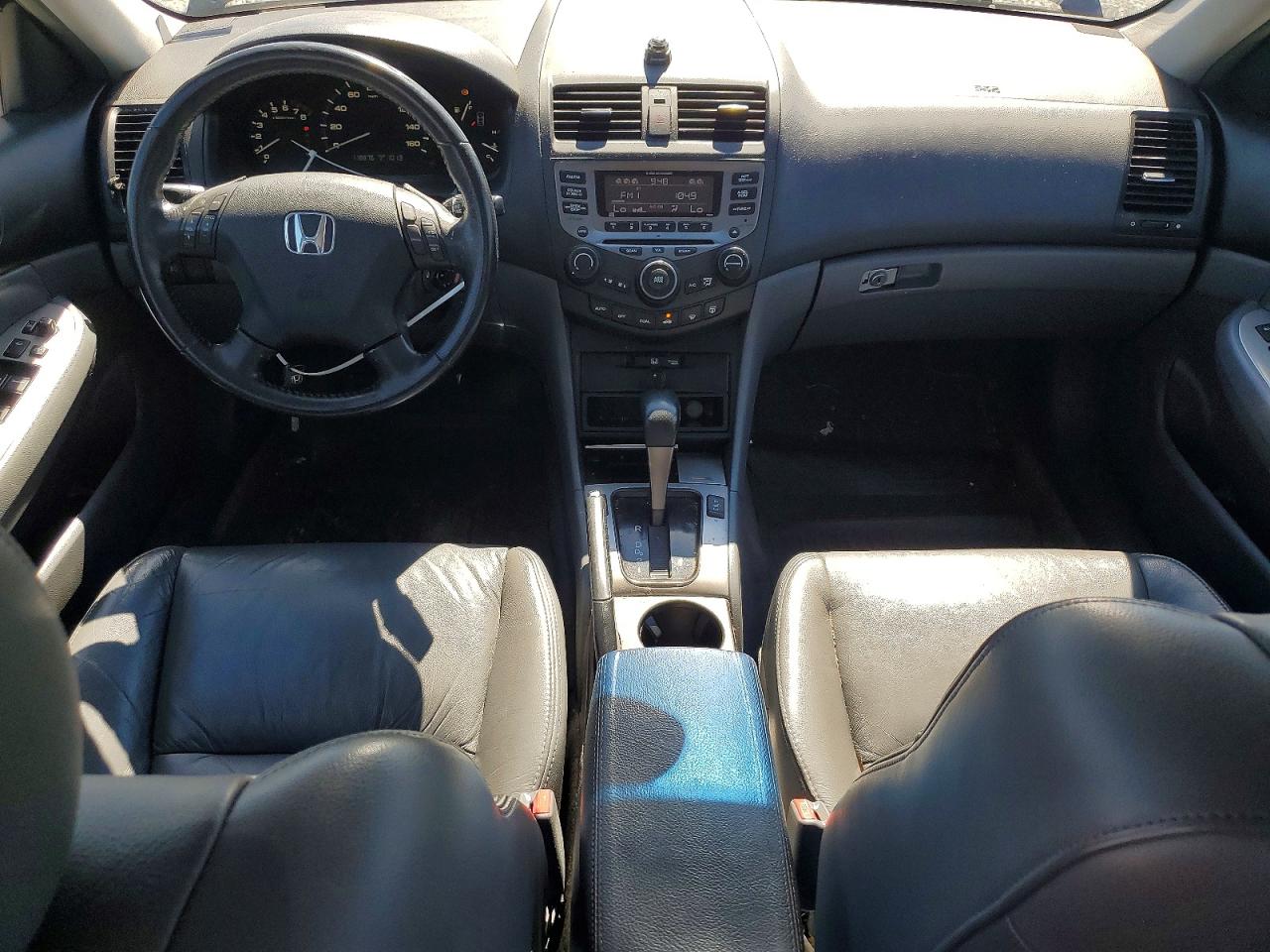 2006 Honda Accord Ex Blue vin: 1HGCM568X6A155929