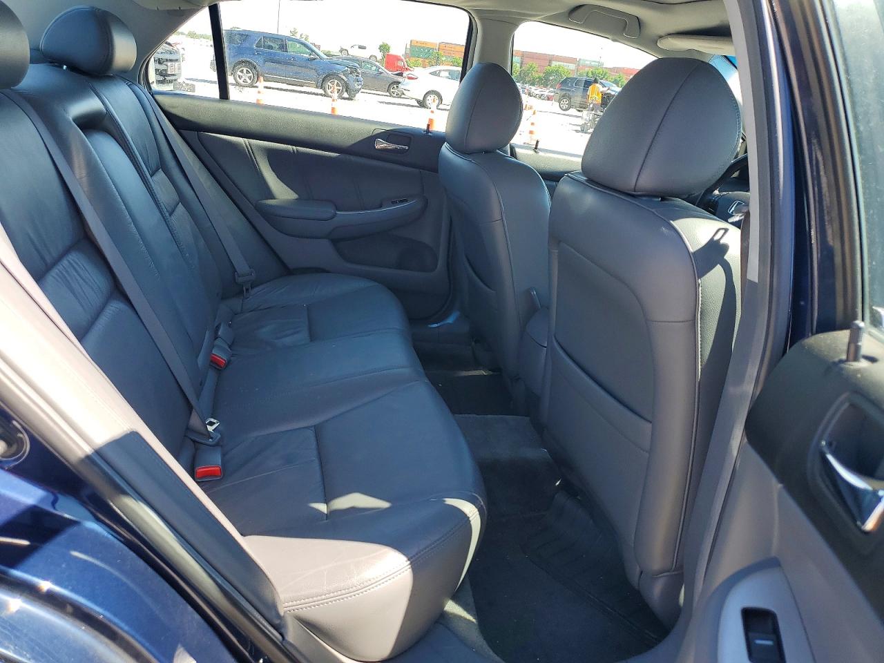 2006 Honda Accord Ex Blue vin: 1HGCM568X6A155929