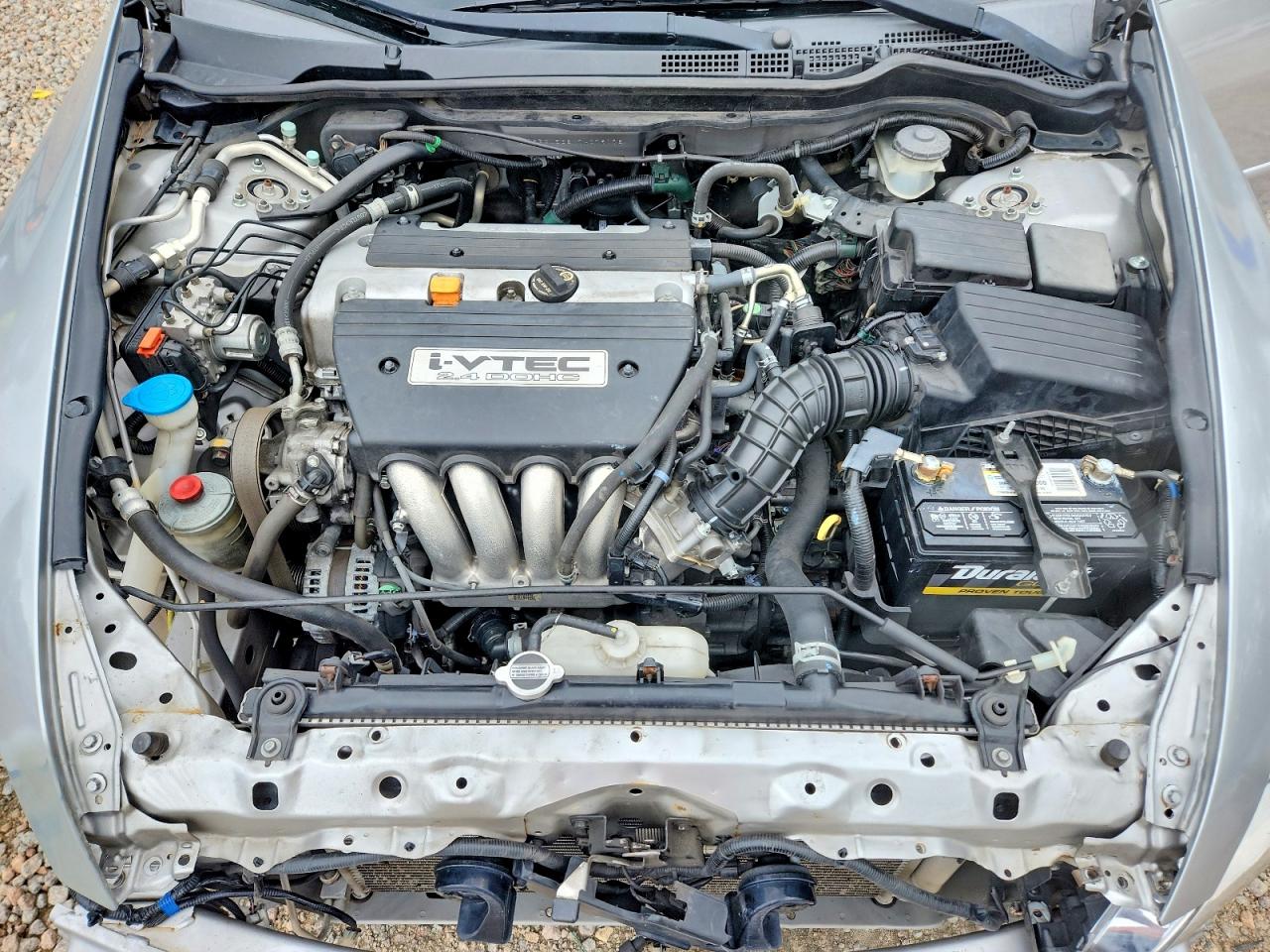 2007 Honda Accord Ex Silver vin: 1HGCM568X7A079176