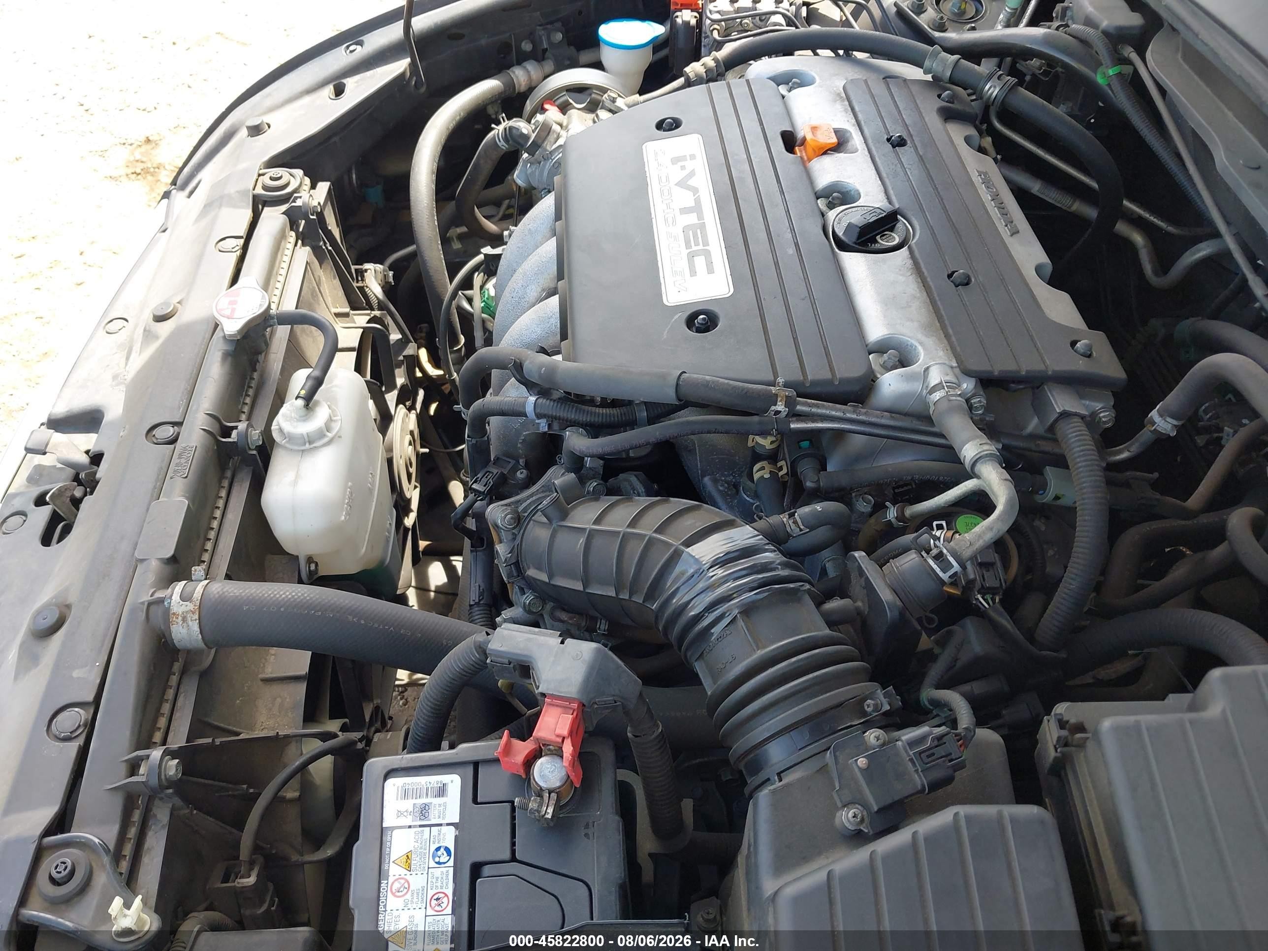 2007 Honda Accord 2.4 Ex Black vin: 1HGCM568X7A187958