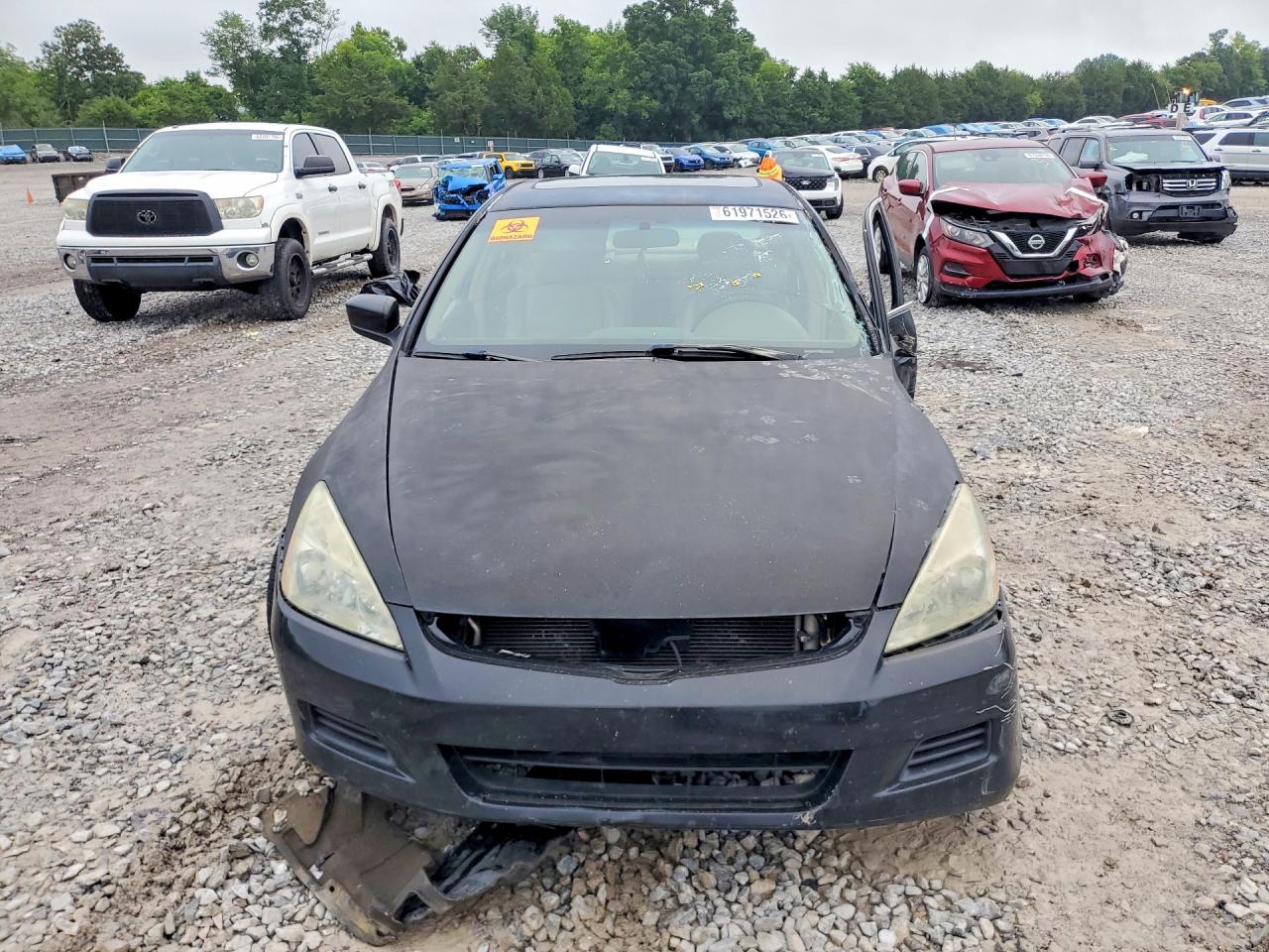 Honda Accord Black vin: 1HGCM65506A011660