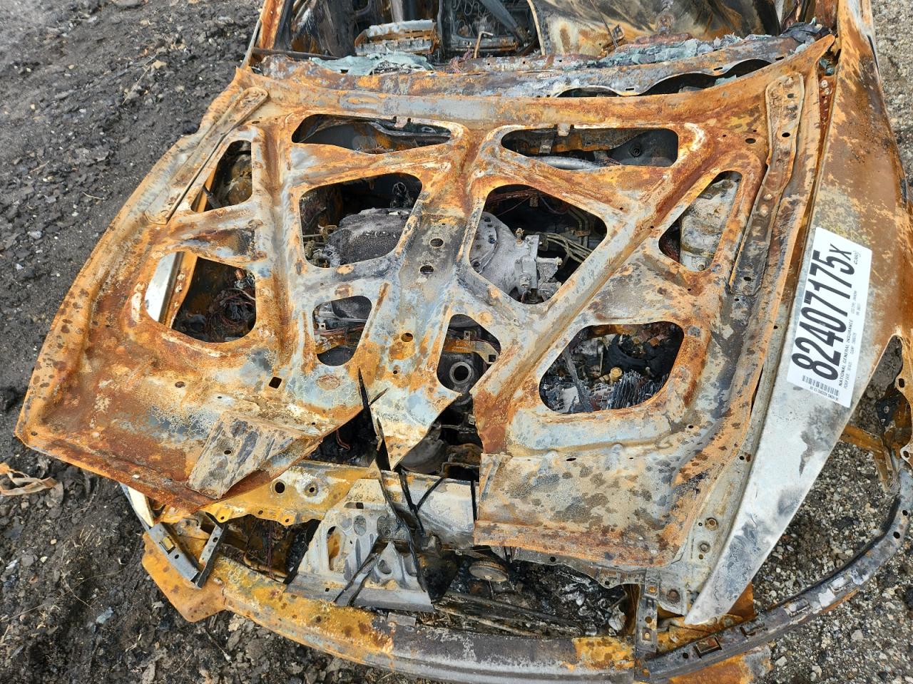 2006 Honda Accord Ex Burn vin: 1HGCM65516A060317